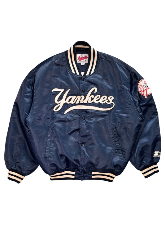 (SUP-503) STARTER NEW YORK YANKEES QUILTING STADIUM JACKET