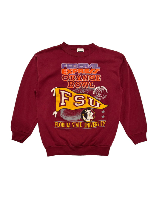 (UD-211) TULTEX FLORIDA STATE UNIVERSITY CREW NECK 90's MEXICO