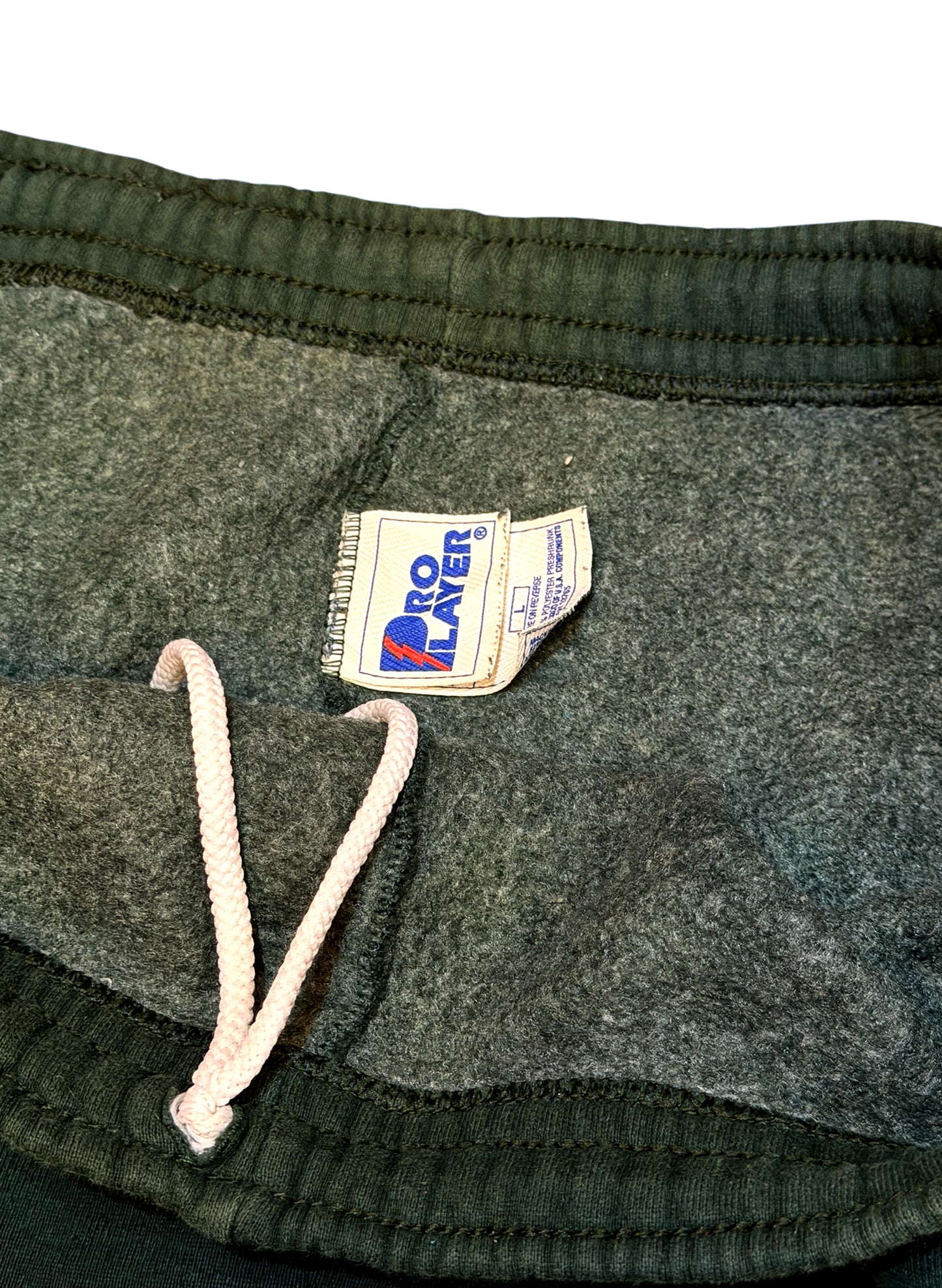 (UD-255) PRO PLAYER SWEAT PANT 1997 PACKERS MADE IN MEXICO