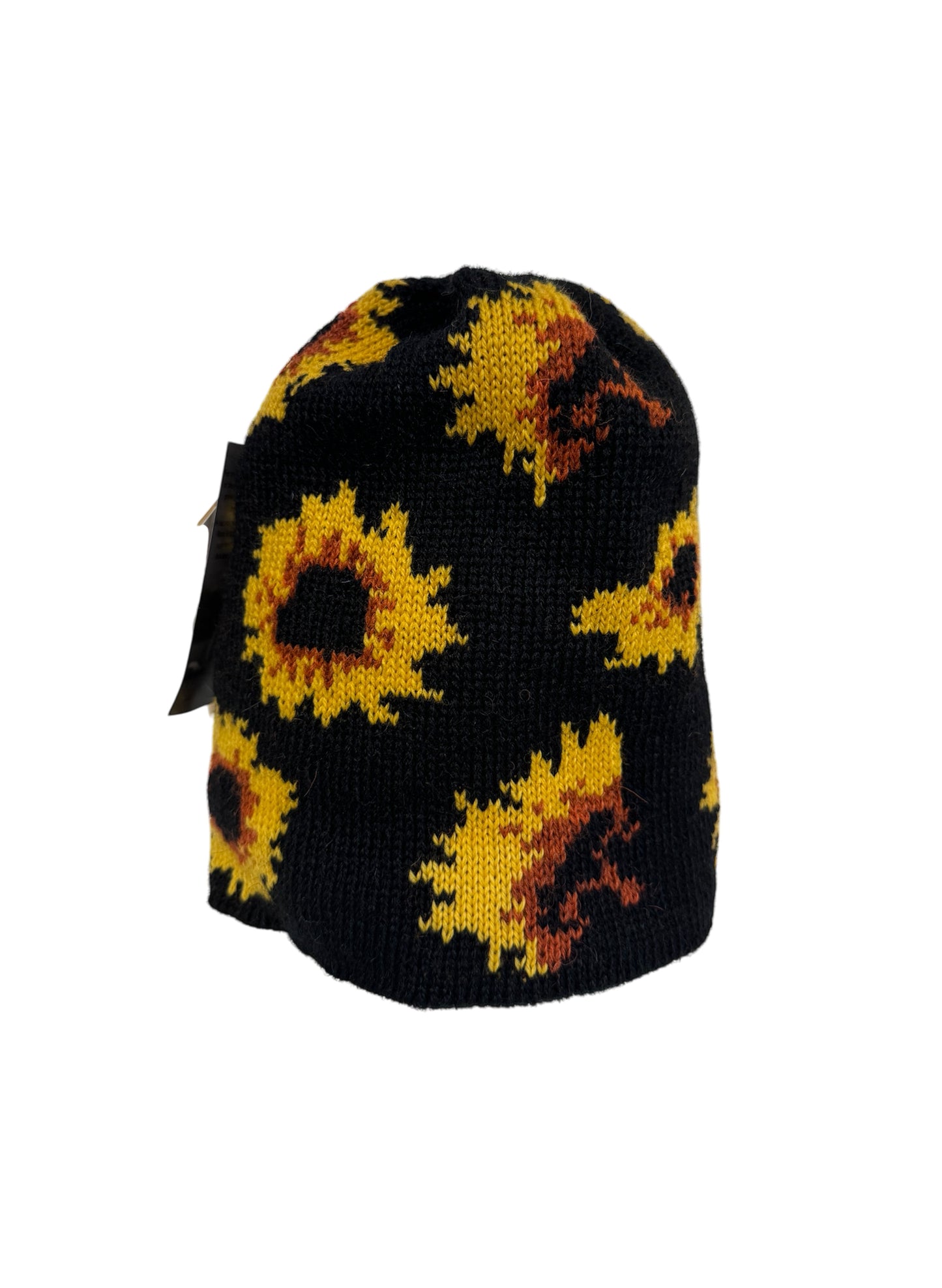 (SUP-237) HIGHLAND2000 SUNFLOWER WOOL KNIT CAP - MADE IN ENGLAND