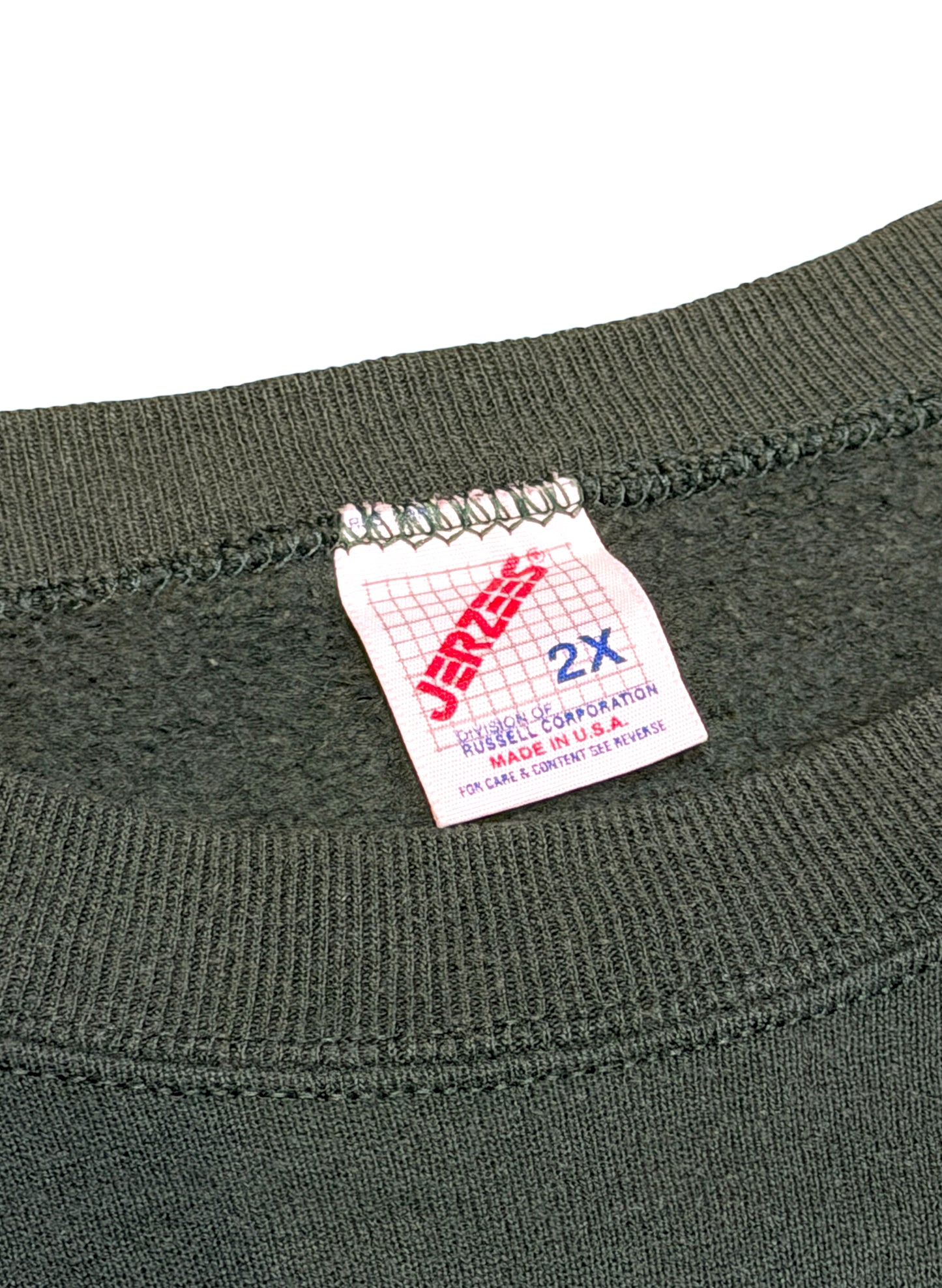 (UD-292) JERZEES CREW NECK SWEAT MADE IN USA