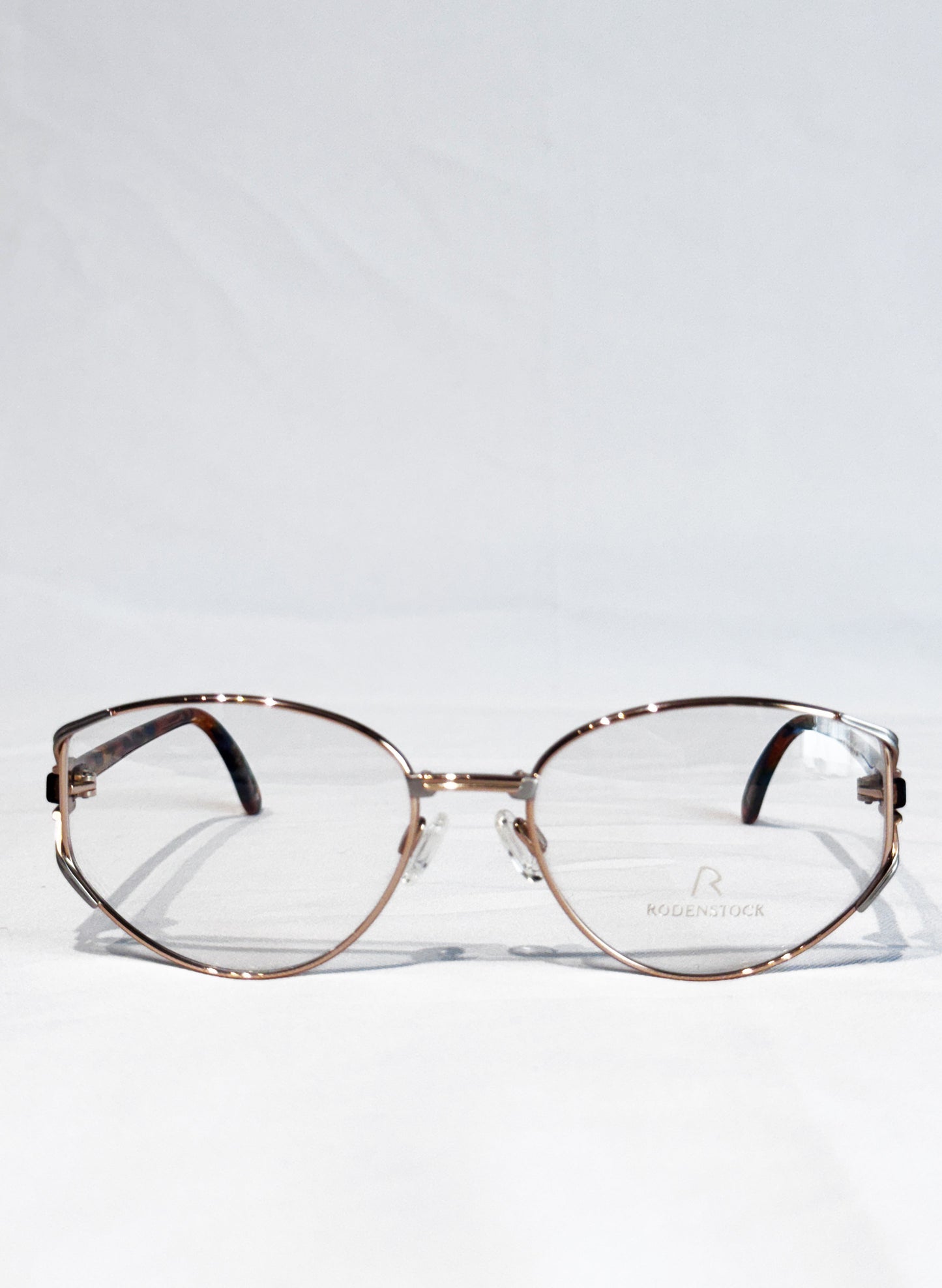 (SUP-768) 90s VINTAGE GOLD FRAME GLASSES - RODENSTOCK