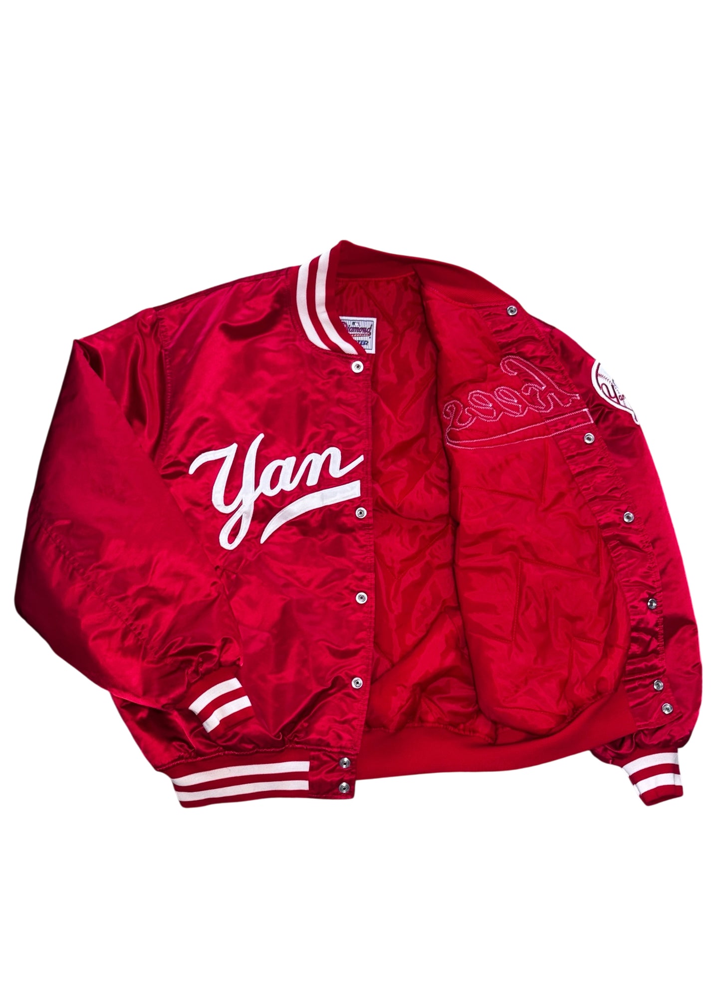 (SUP-783) STARTER NEW YORK YANKEES QUILTING STADIUM JACKET - MADE IN U.S.A.