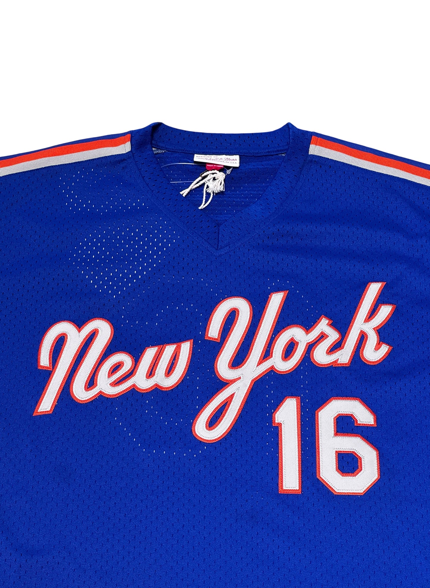 (SUP-806) DEADSTOCK Mitchell&Ness NEW YORK METS "16" Dwight Gooden - 44 ・L