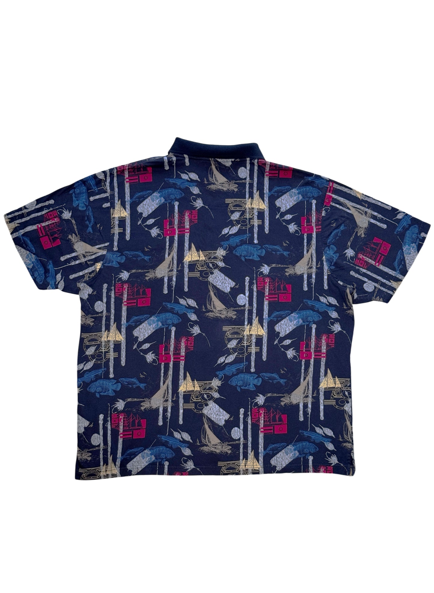 (SUP-692) Munsingwear FISHING POLO SHIRT