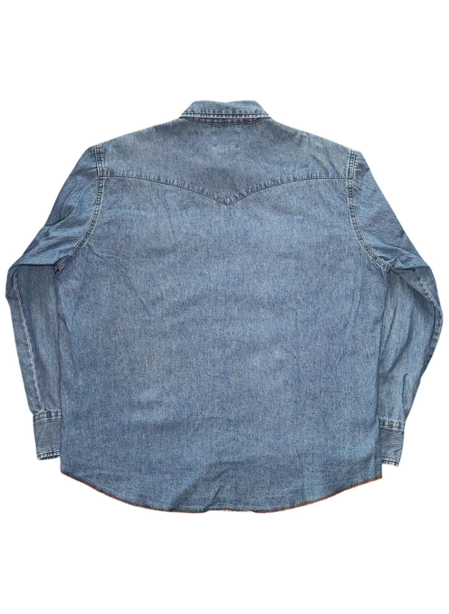 (SUP-458) Wrangler COWBOY DENIM SHIRT-2