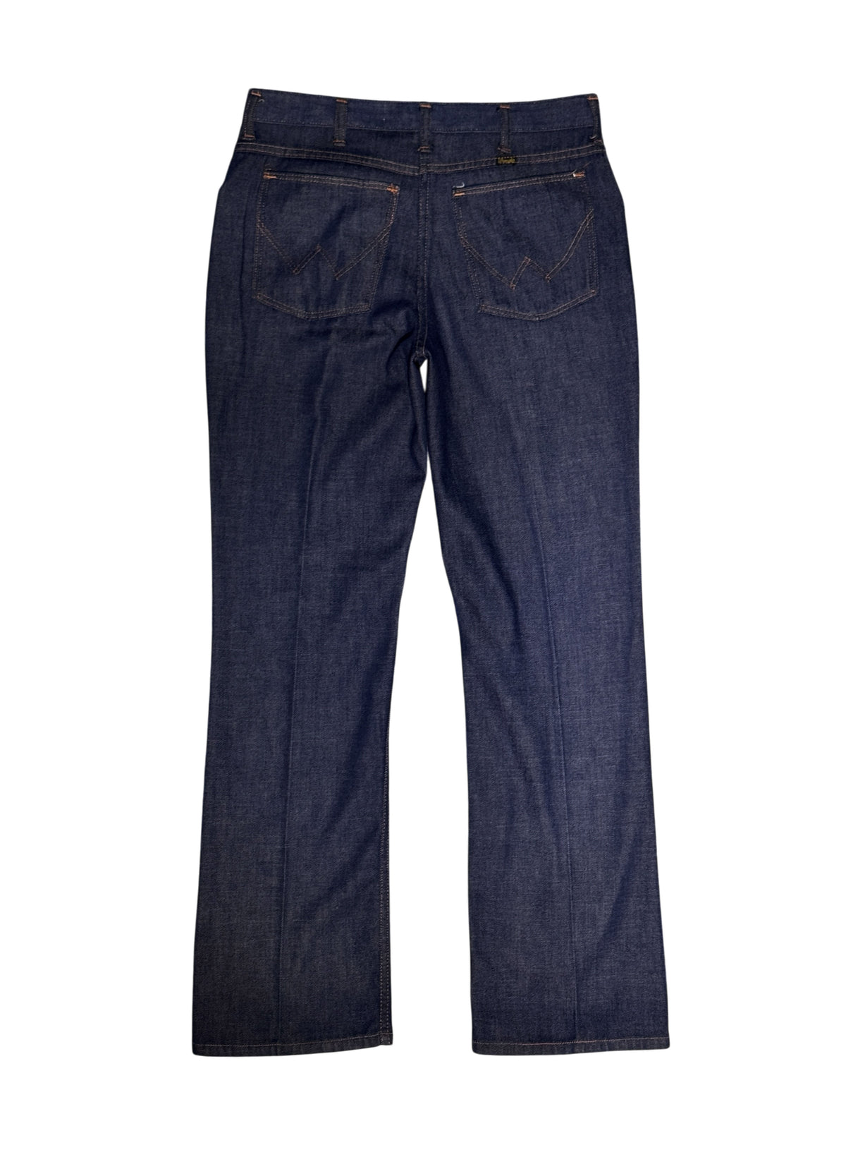 (SUP-828) 70s Wrangler BOOTS CUT RAW DENIM "TALON" ZIP - W32/W34相当