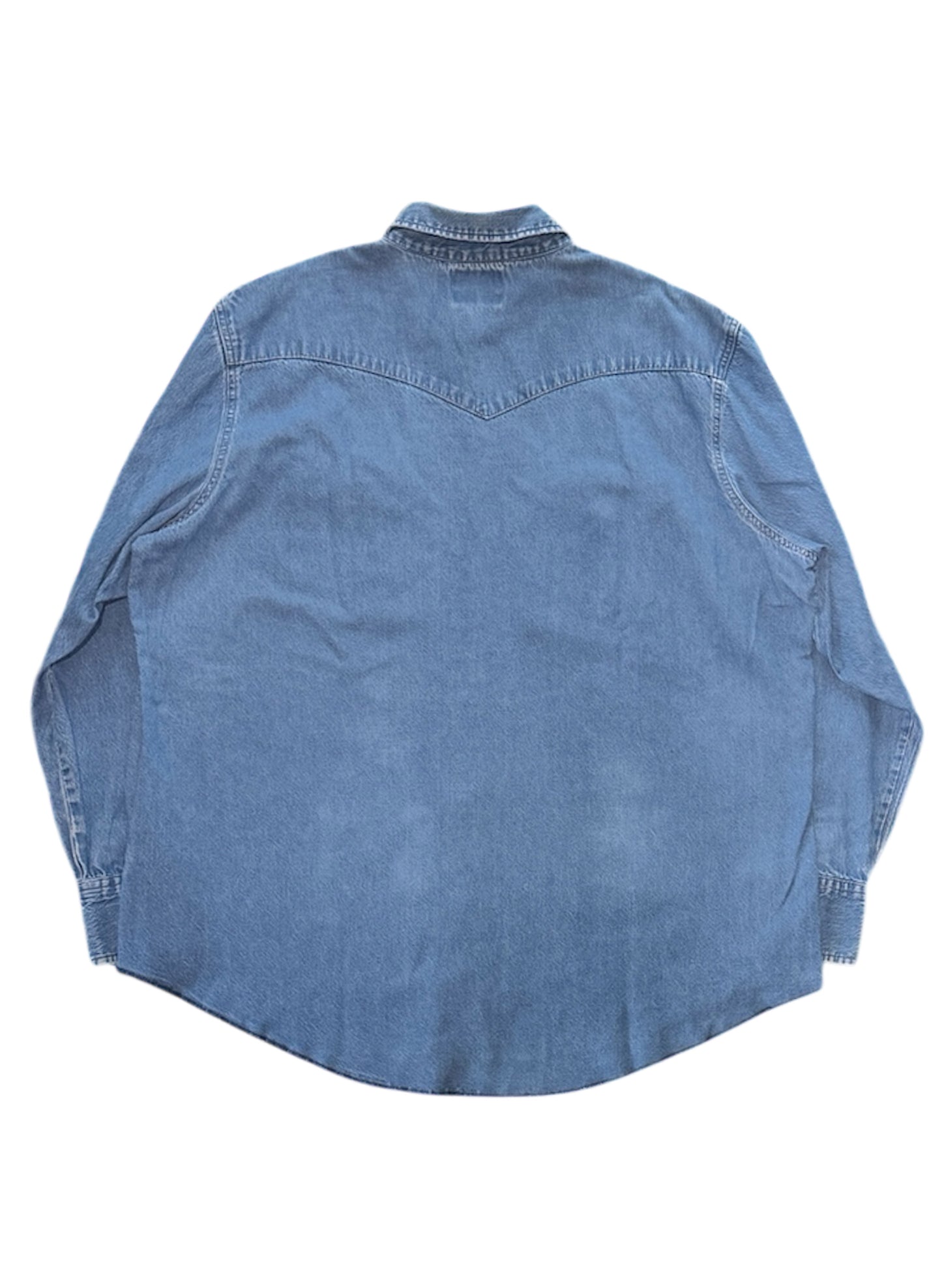 (SUP-457) Wrangler COWBOY DENIM SHIRT-1