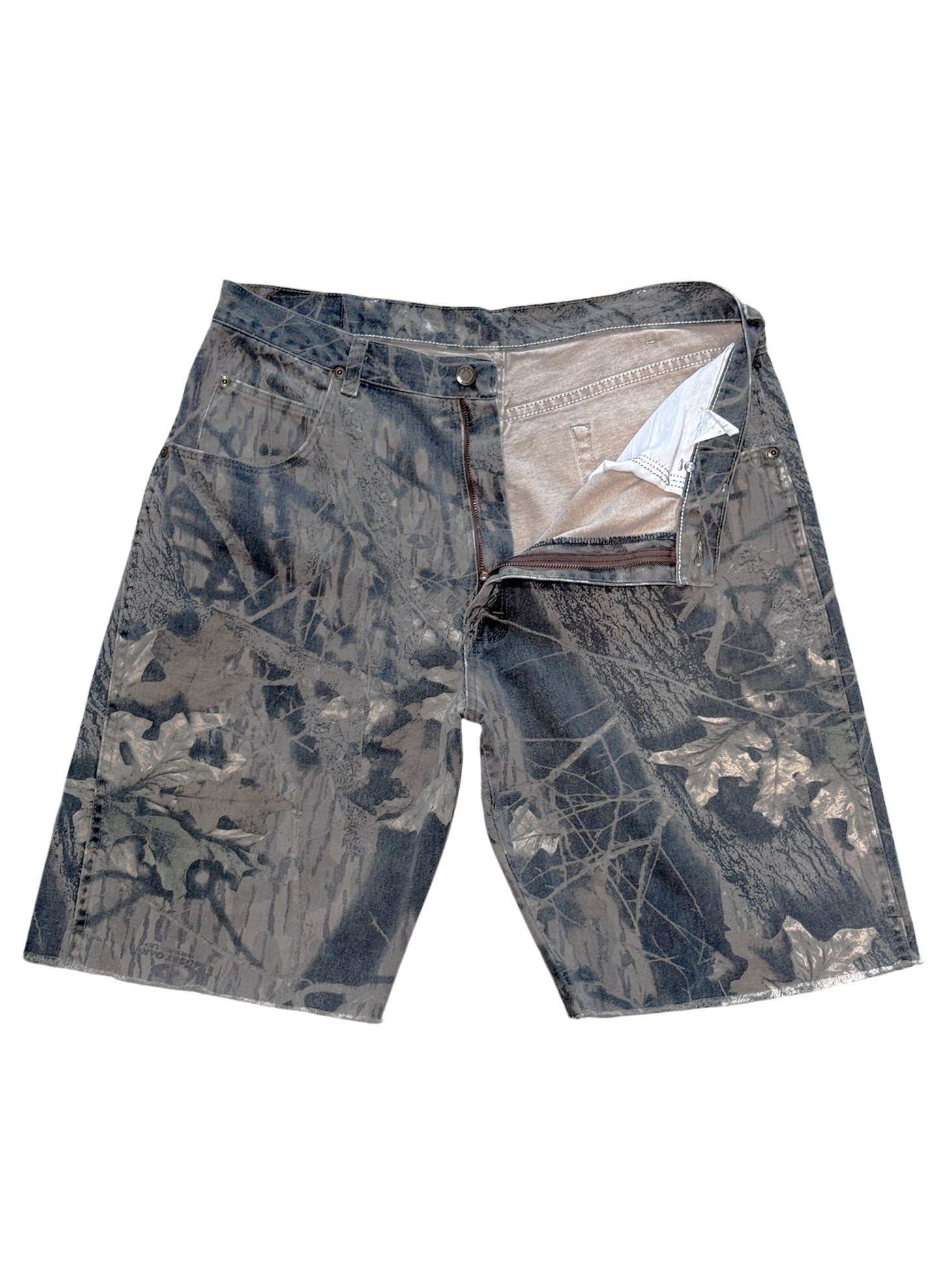 (SUP-757) Wrangler REAL TREE CAMO "CUT OFF" SHORTS
