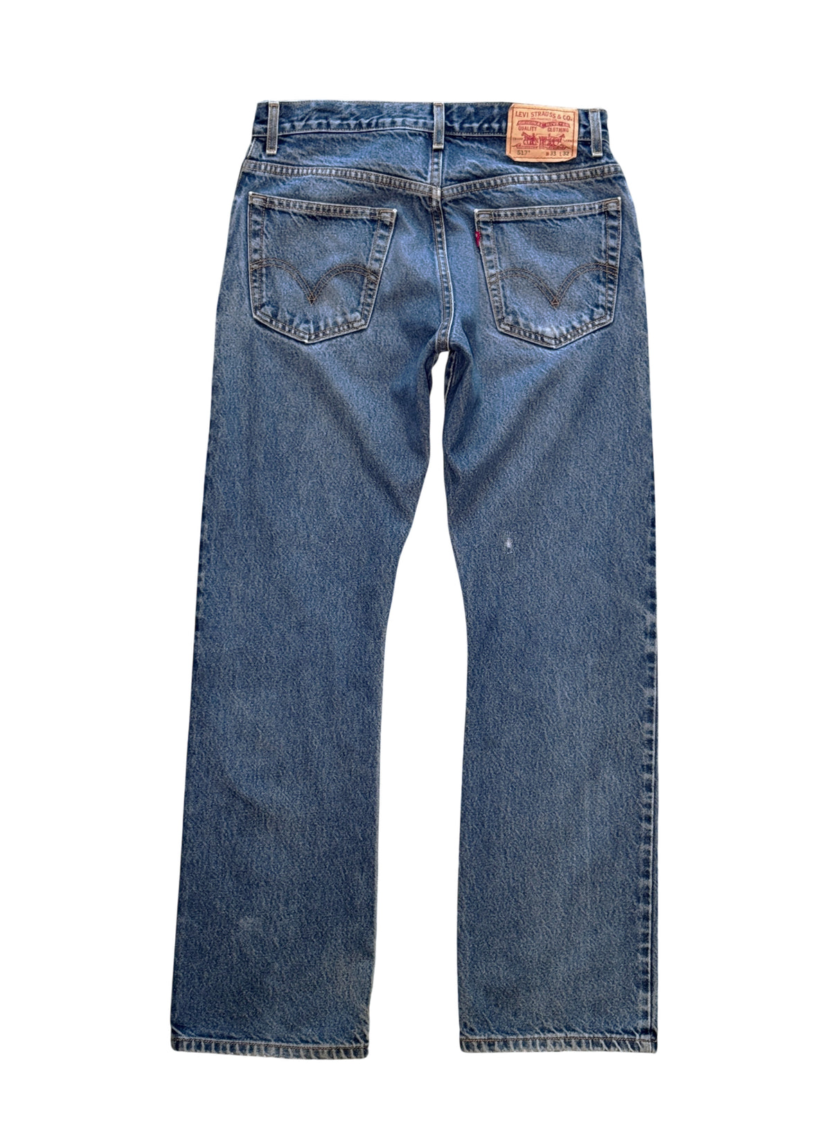 (SUP-816) LEVI'S 517 BOOT CUT DENIM - W33 - MADE IN MEXICO