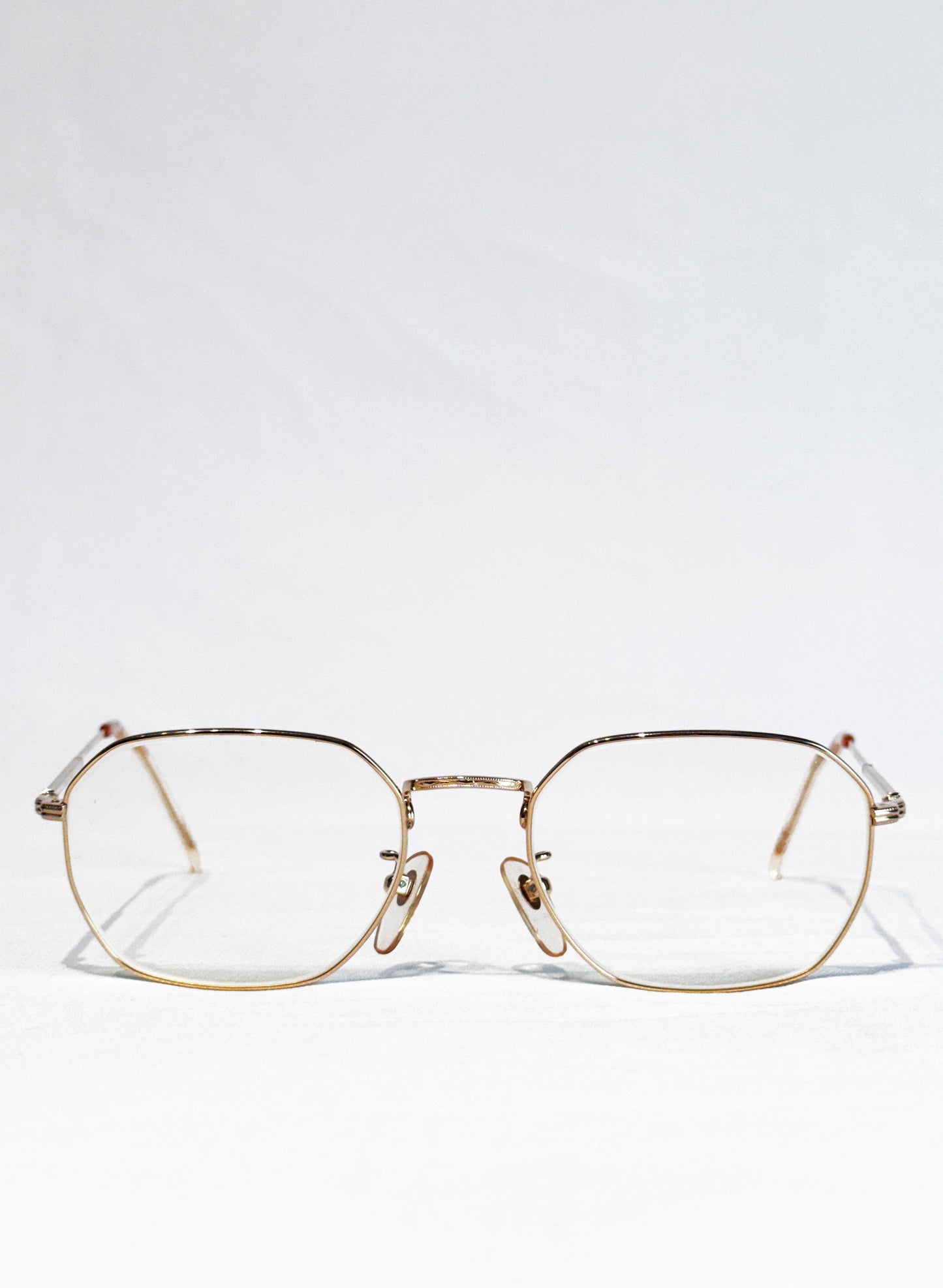 (SUP-769) 90s VINTAGE Polo Ralph Lauren GOLD FRAME GLASSES