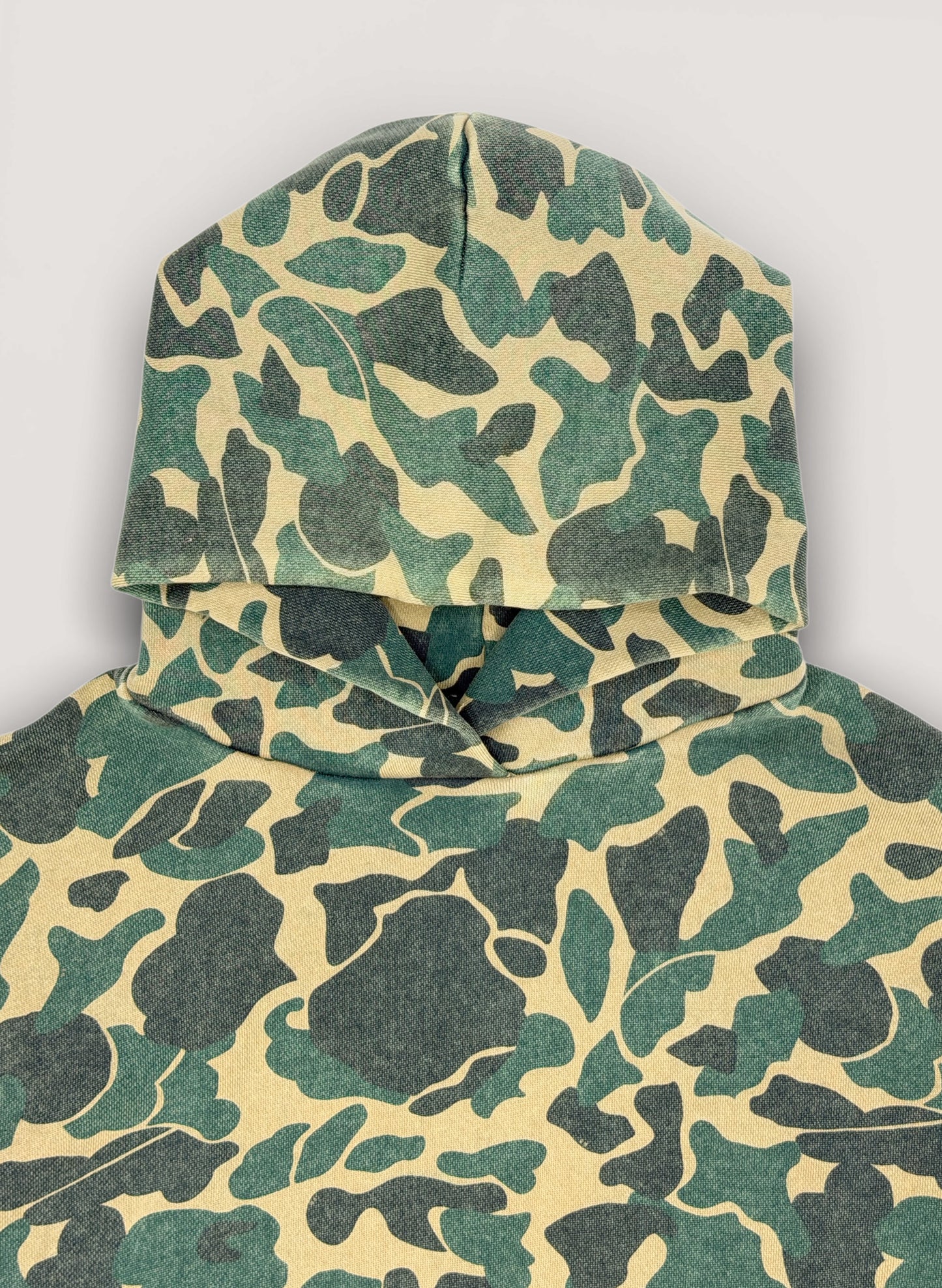 WOODBLOCK DUCK HUNTER CAMO SWEAT HOODIE (WB-26SS-005)