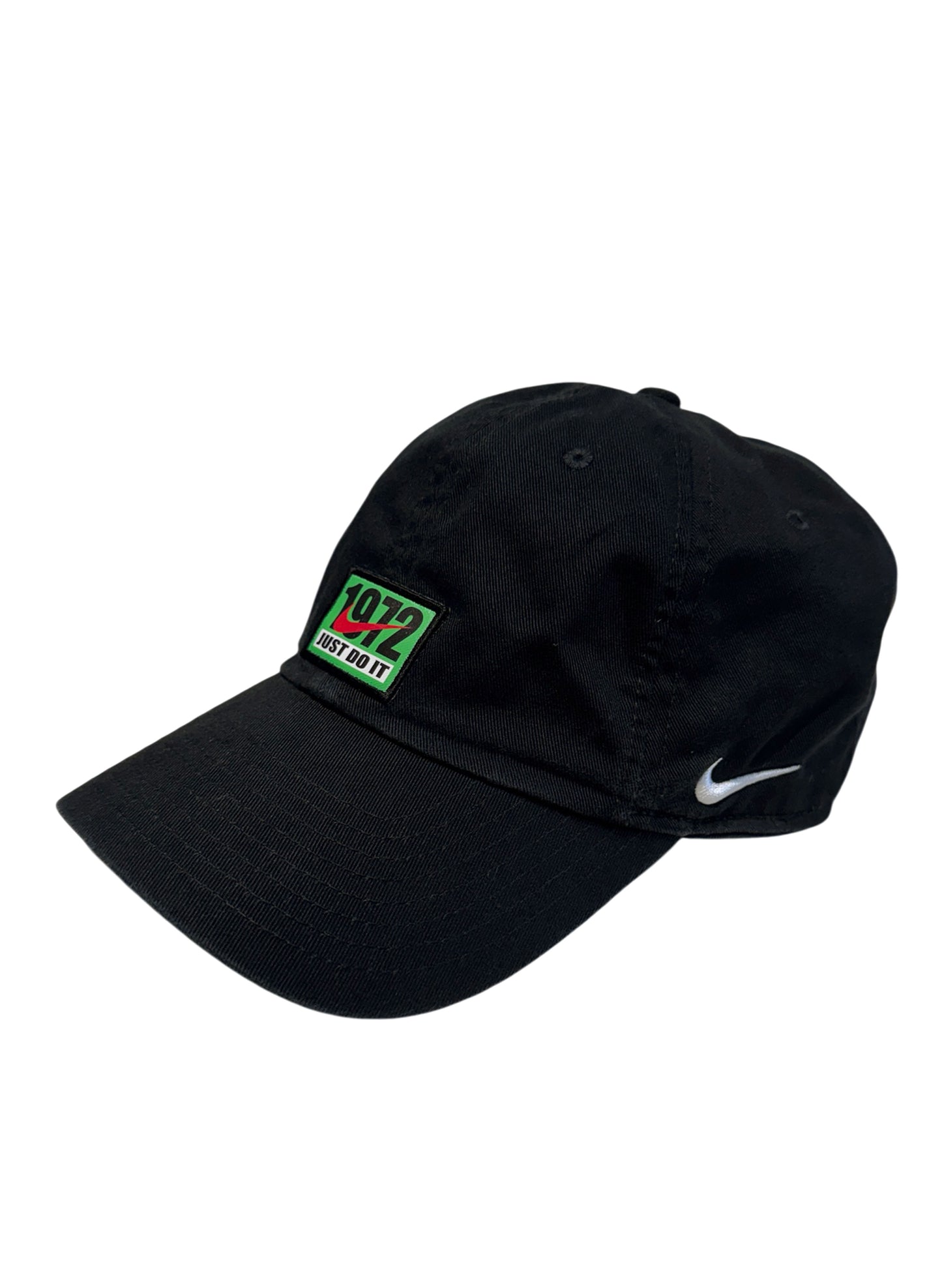 (SUP-779) NIKE 1972 JUST DO IT COTTON CAP - BLACK