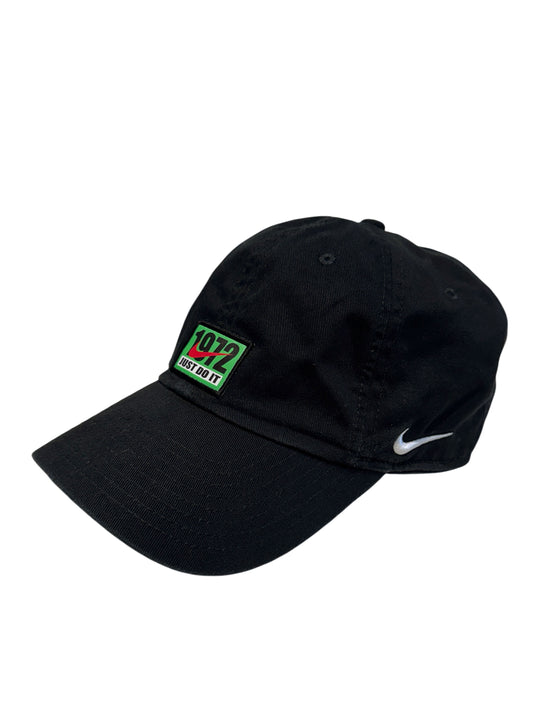 (SUP-779) NIKE 1972 JUST DO IT COTTON CAP - BLACK