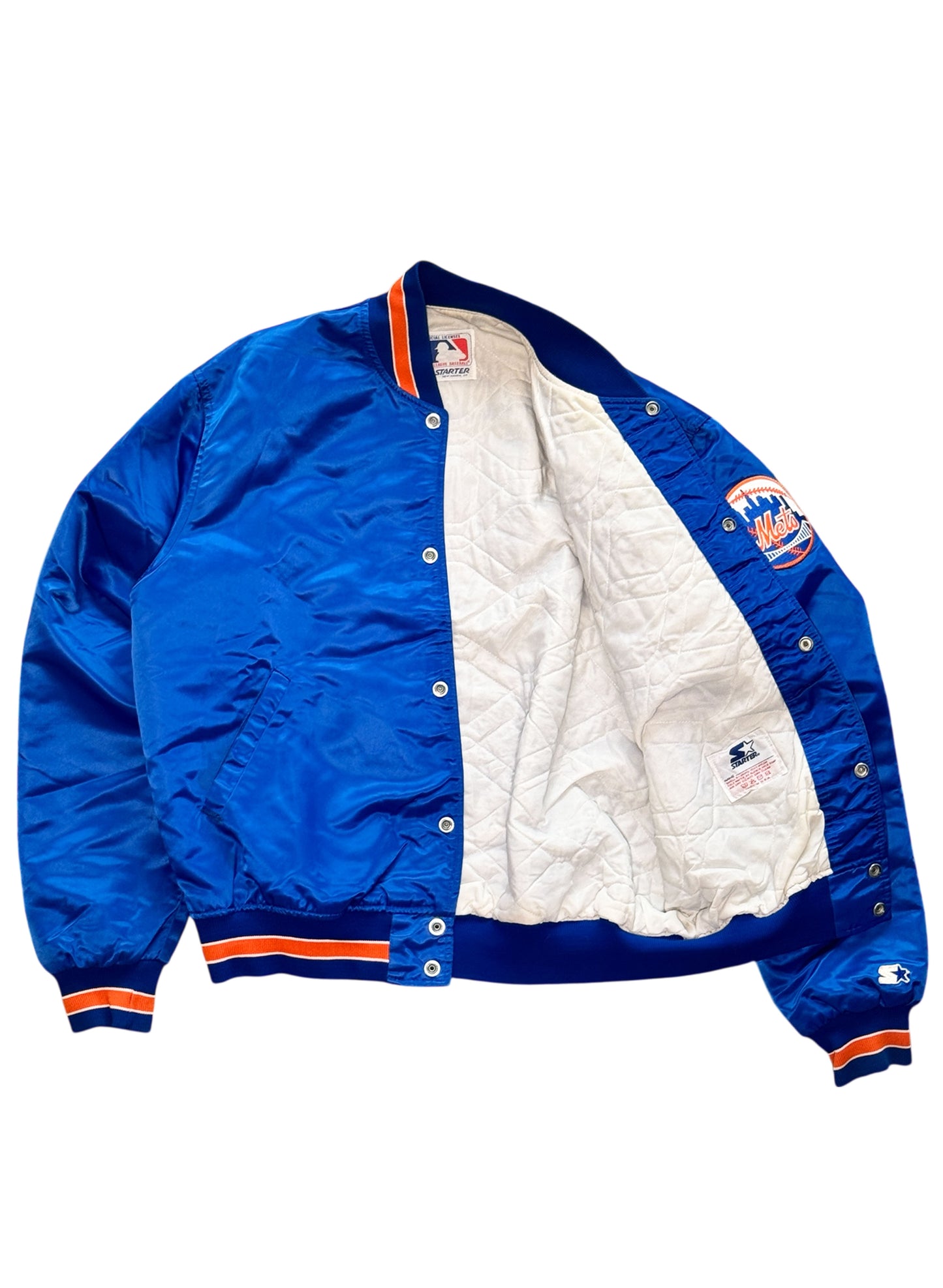 (SUP-504) STARTER NEW YORK METS STADIUM JACKET - MADE IN U.S.A.