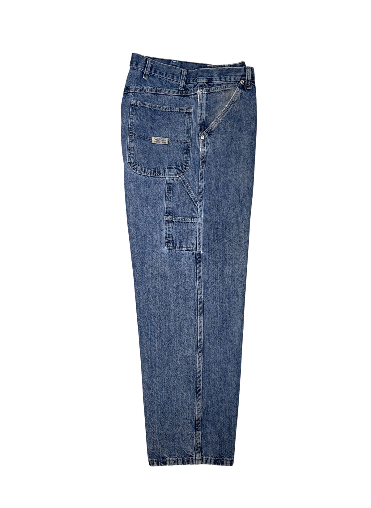 (SUP-867) Wrangler PAINTER DENIM PANTS - W36 - MADE IN MEXICO