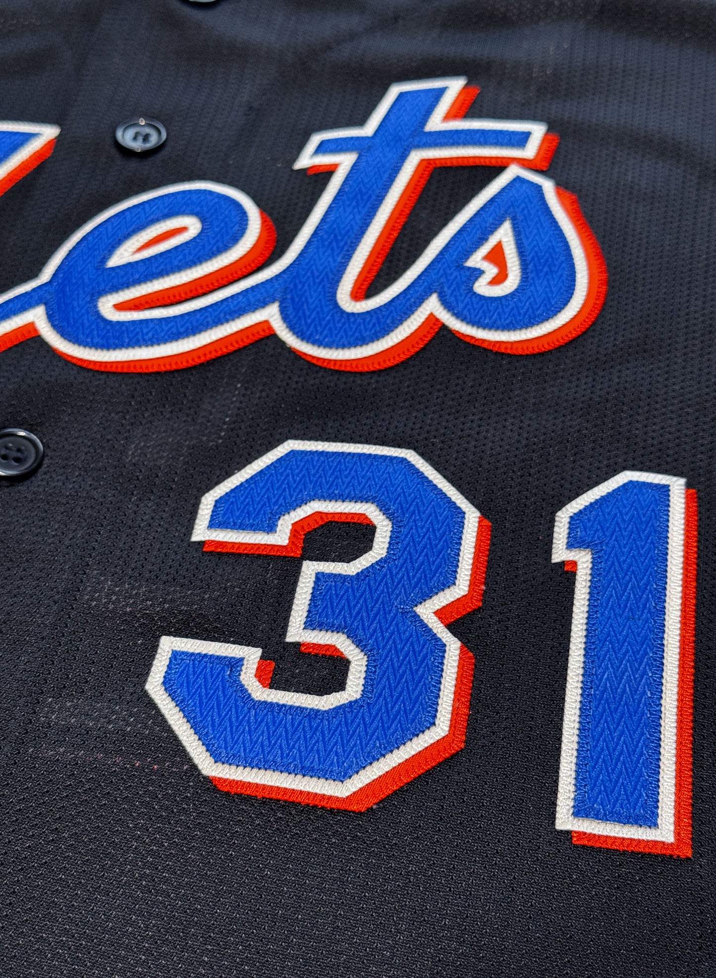 (SUP-745) Mitchell&Ness NEW YORK METS "31" Mike Piazza - 44/L