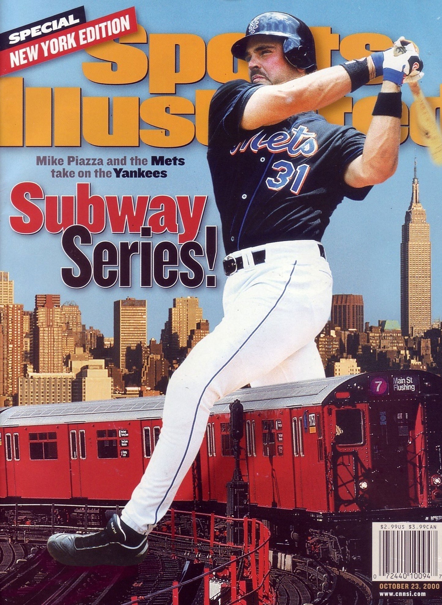 (SUP-745) Mitchell&Ness NEW YORK METS "31" Mike Piazza - 44/L