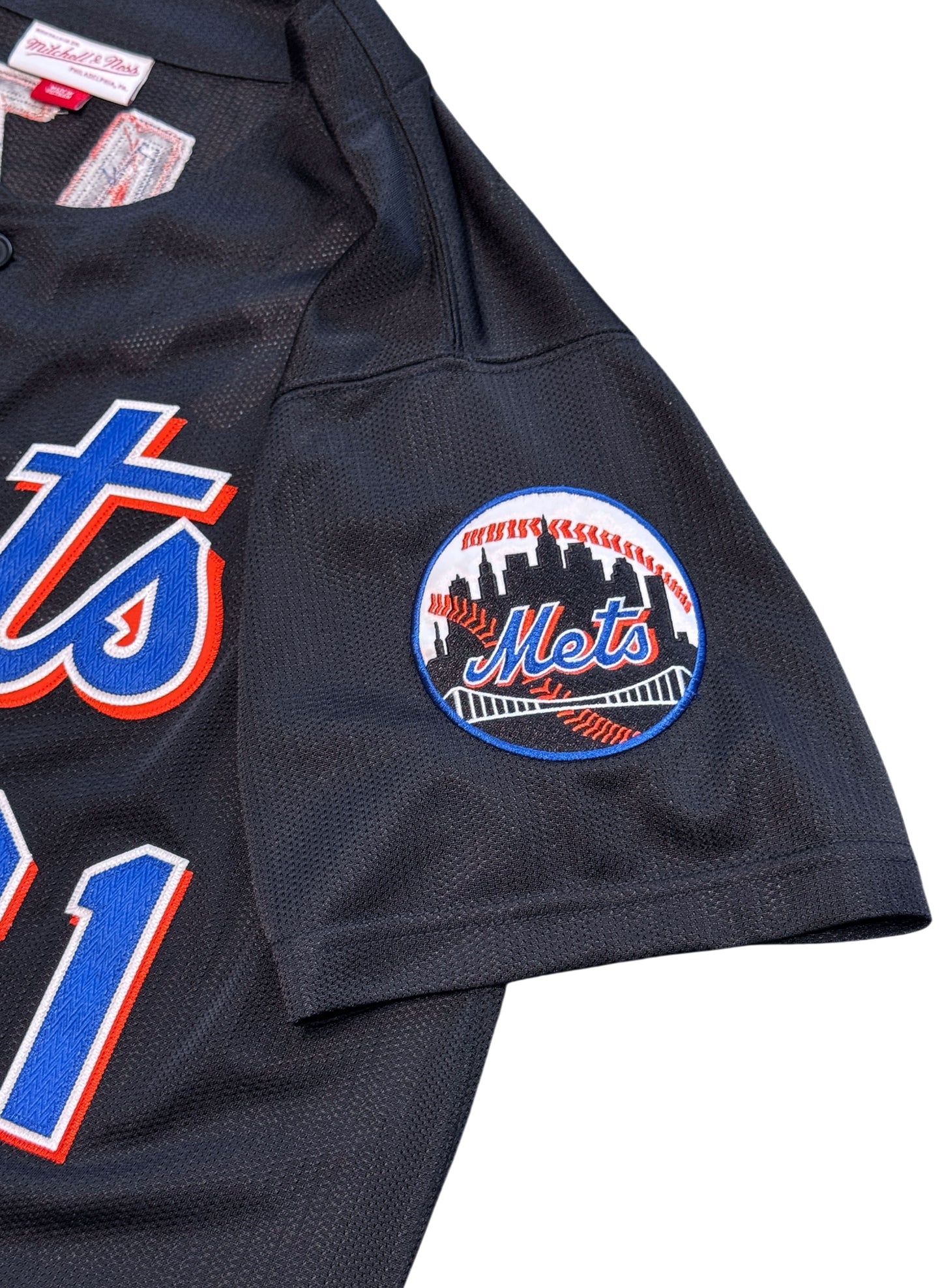 (SUP-745) Mitchell&Ness NEW YORK METS "31" Mike Piazza - 44/L