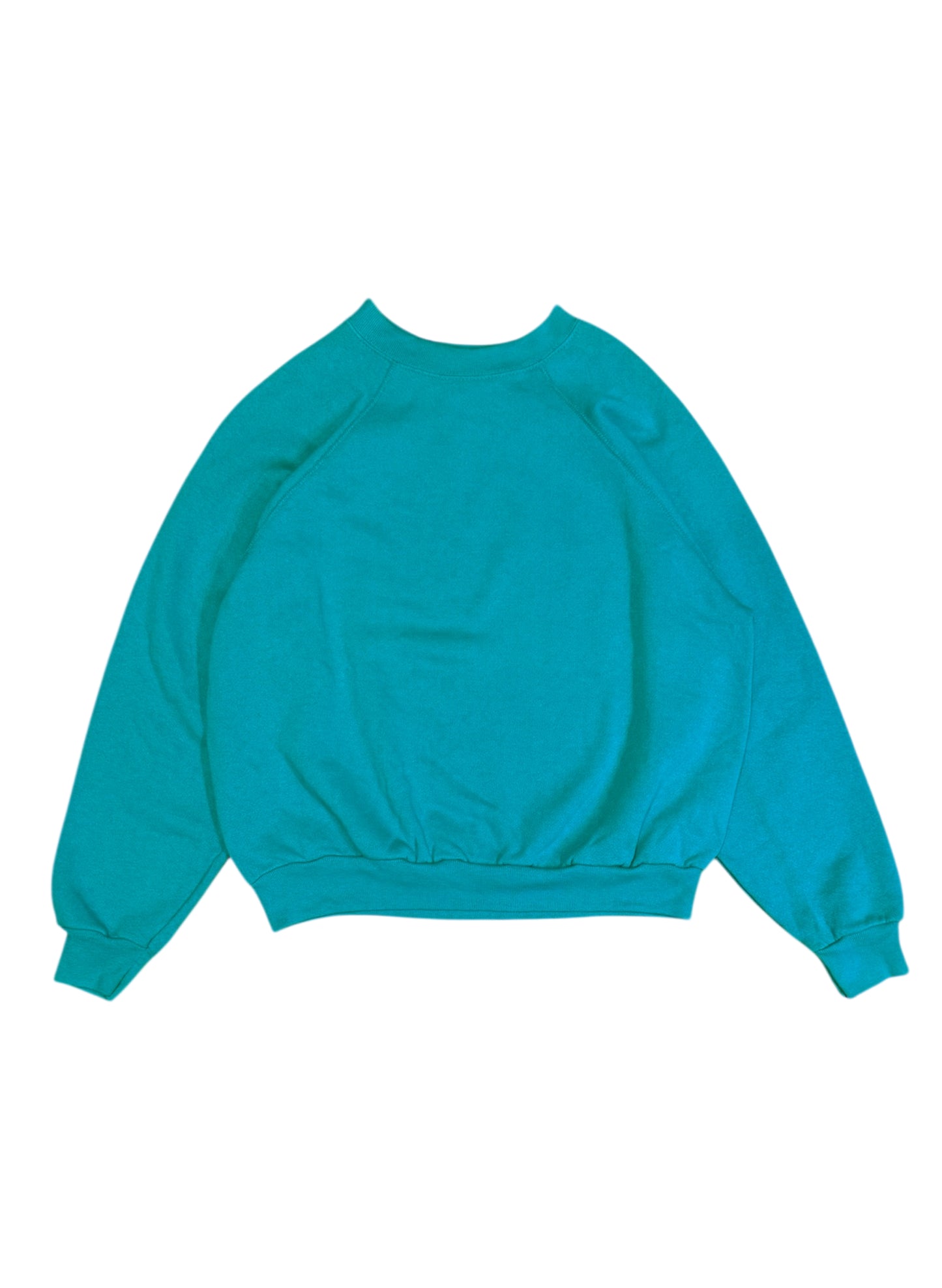 (UD-287) TREND BASICS RAGLAN SLEEVE CREW NECK SWEAT MADE IN USA