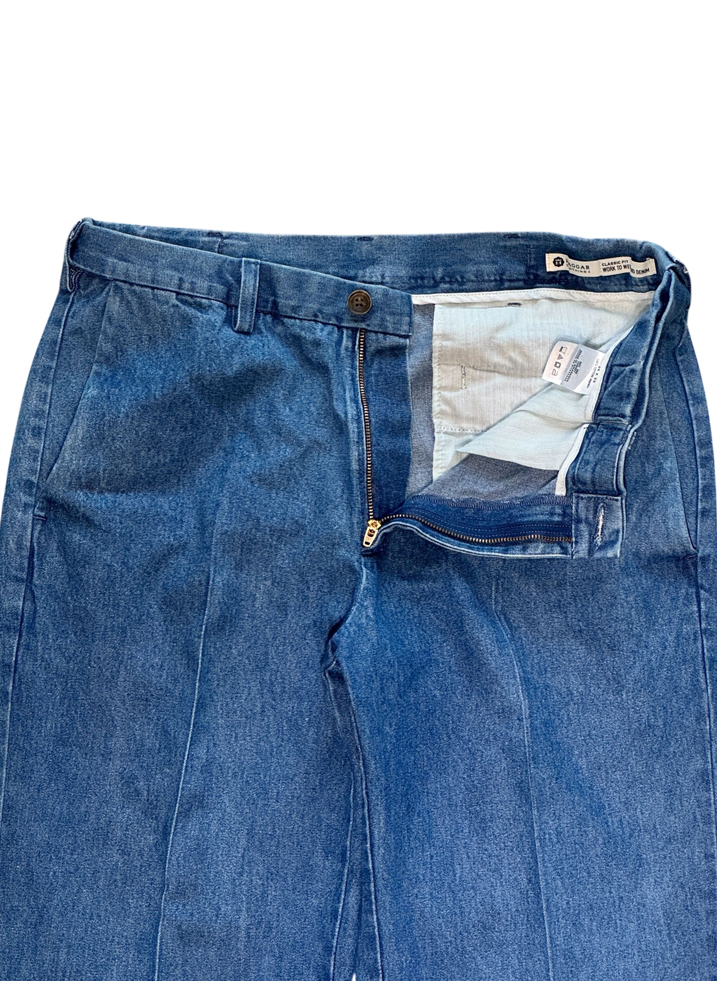 (SUP-486) HAGGAR DENIM SLACKS - W34 x L29