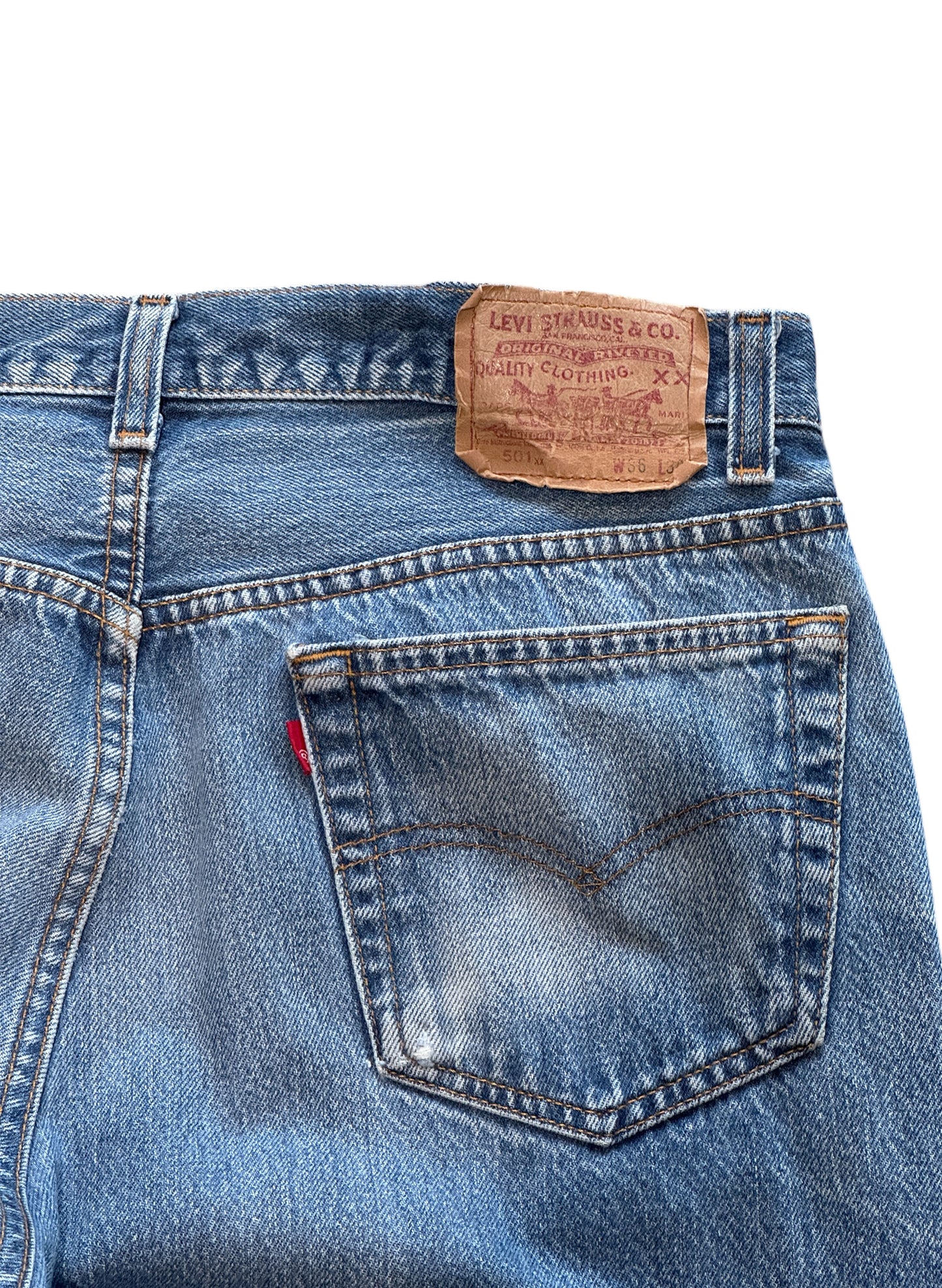 (SUP-604) LEVI'S 501 "Circle R"- MADE IN U.S.A.