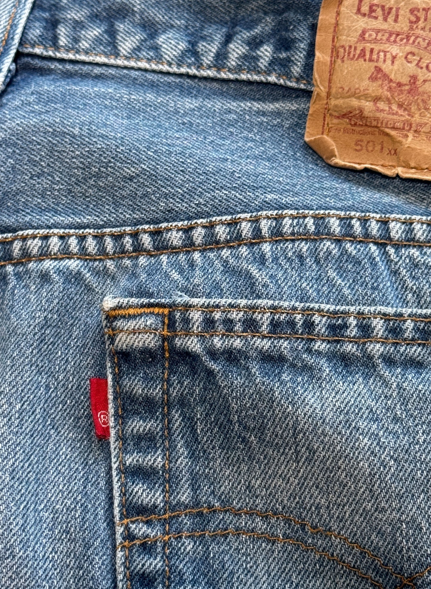 (SUP-604) LEVI'S 501 "Circle R"- MADE IN U.S.A.