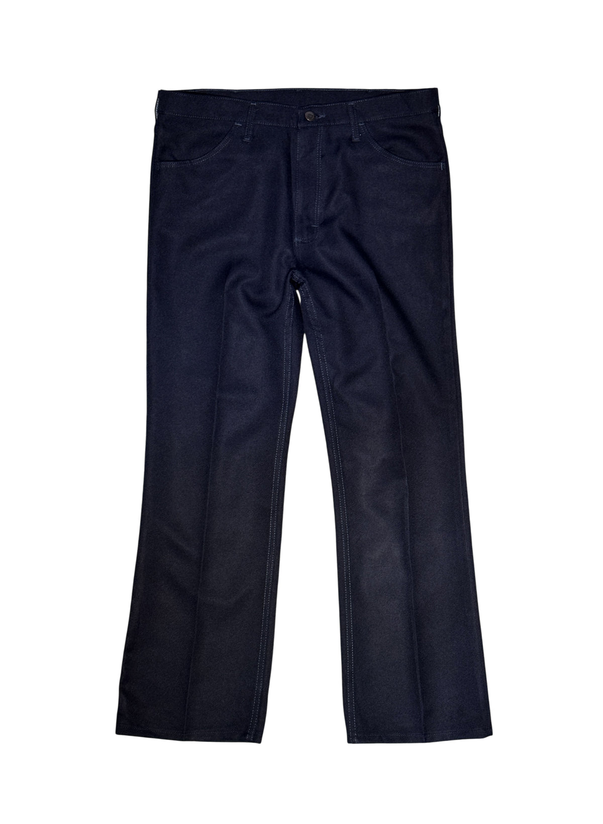 (SUP-824) Wrangler WRANCHER DRESS PANTS - W36 - DK.NAVY - MADE IN MEXICO