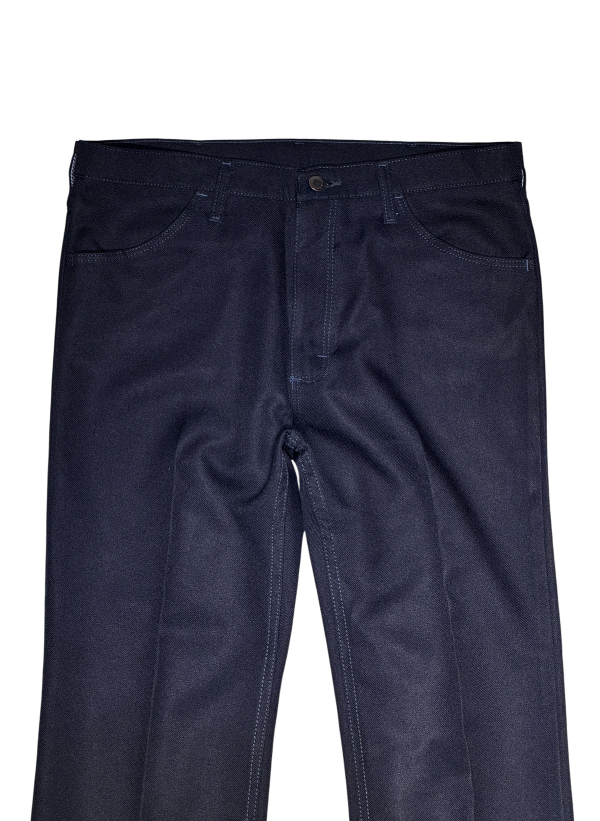(SUP-824) Wrangler WRANCHER DRESS PANTS - W36 - DK.NAVY - MADE IN MEXICO
