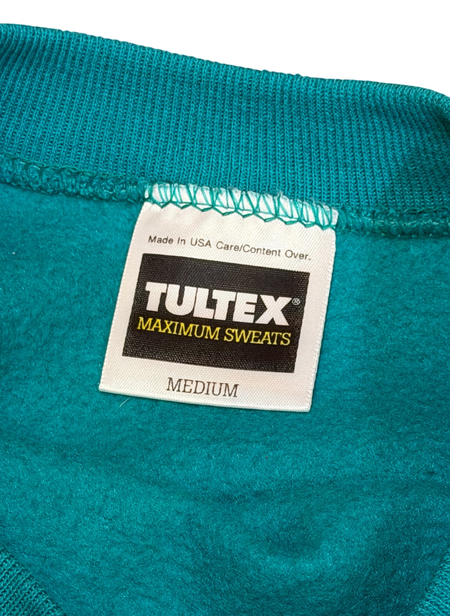 (UD-285) TULTEX RAGLAN SLEEVE CREW NECK SWEAT MADE IN USA
