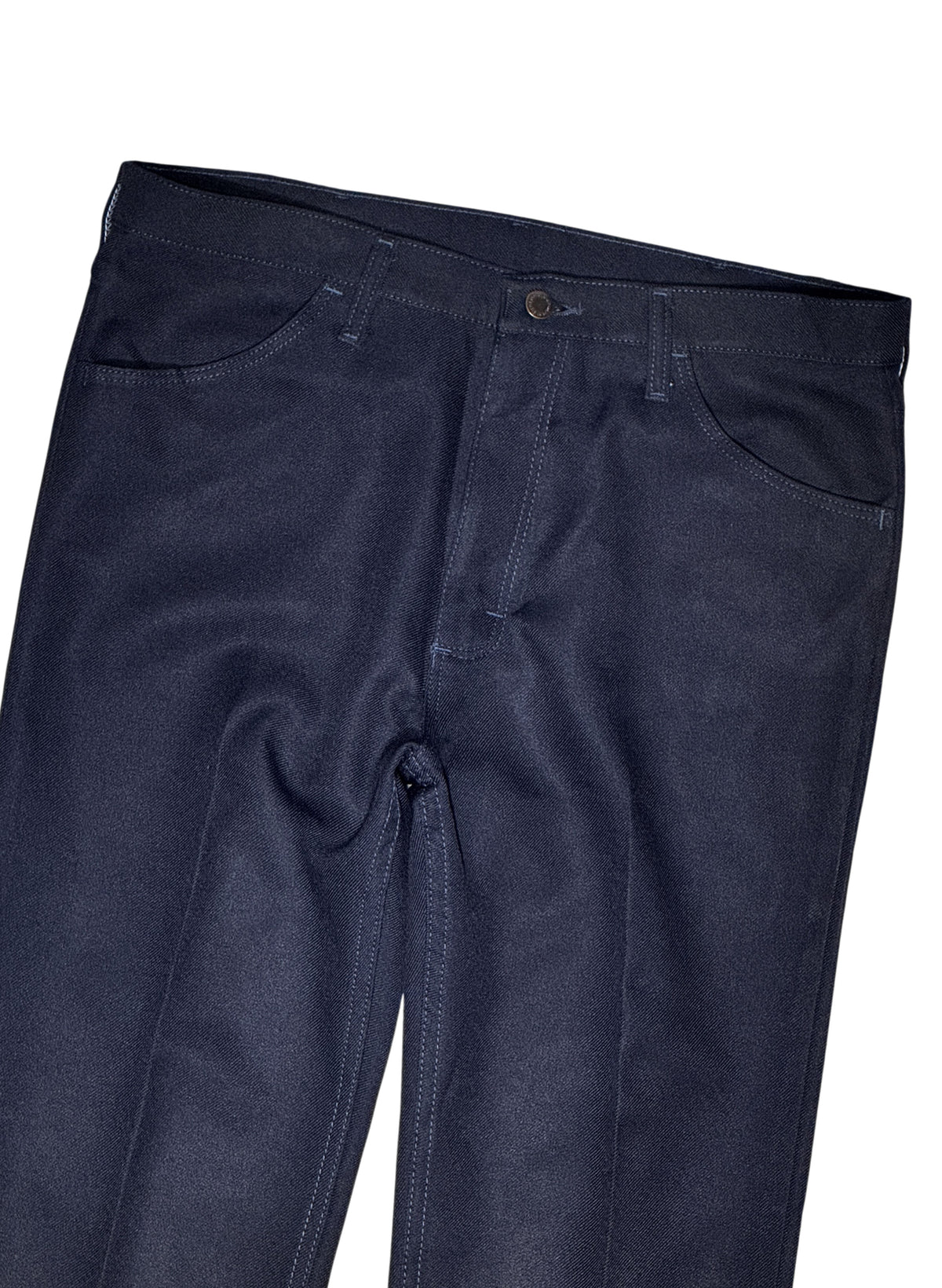 (SUP-824) Wrangler WRANCHER DRESS PANTS - W36 - DK.NAVY - MADE IN MEXICO