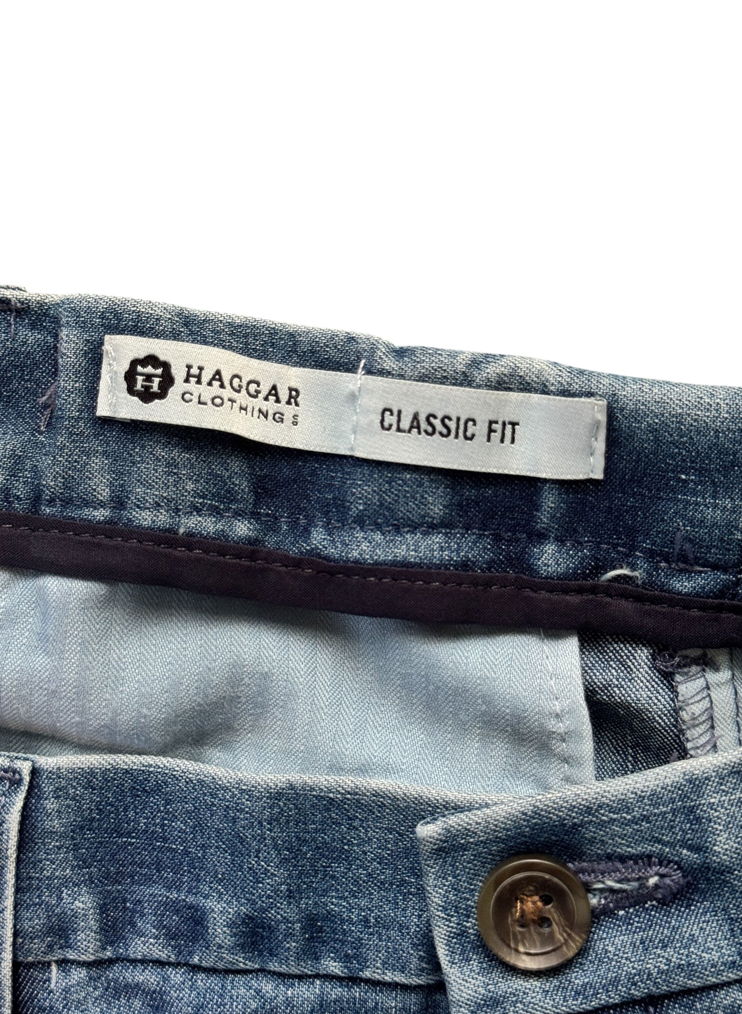 (SUP-488) HAGGAR DENIM SLACKS - W36 x L29