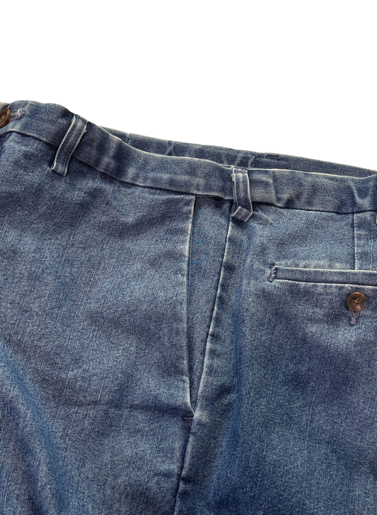 (SUP-489) HAGGAR DENIM SLACKS - W38 x L29