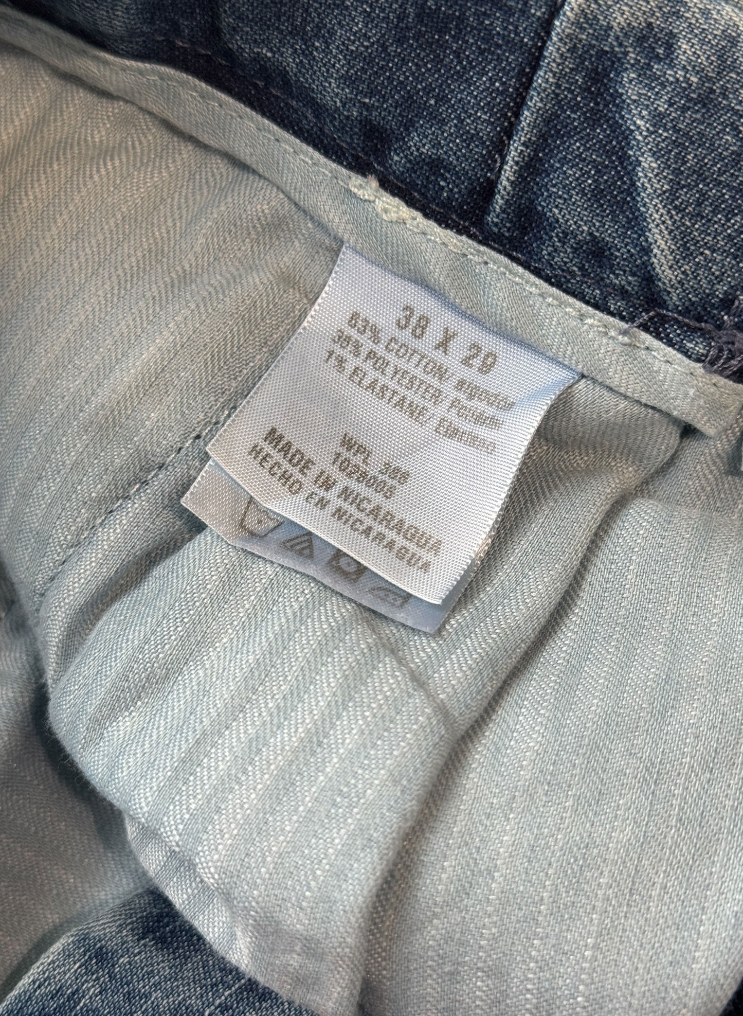 (SUP-489) HAGGAR DENIM SLACKS - W38 x L29