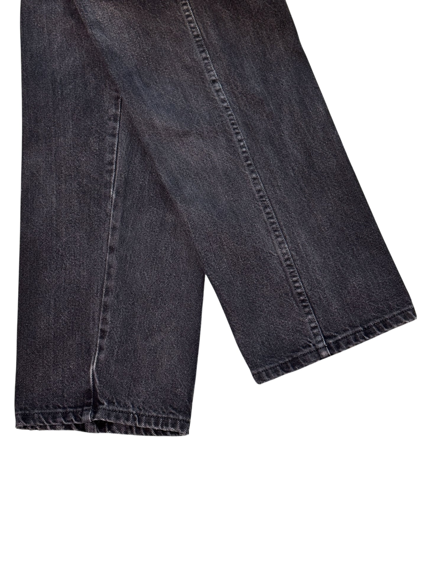 (SUP-493) RUSTLER BLACK FADE DENIM - W38 x L30 - MADE IN MEXICO