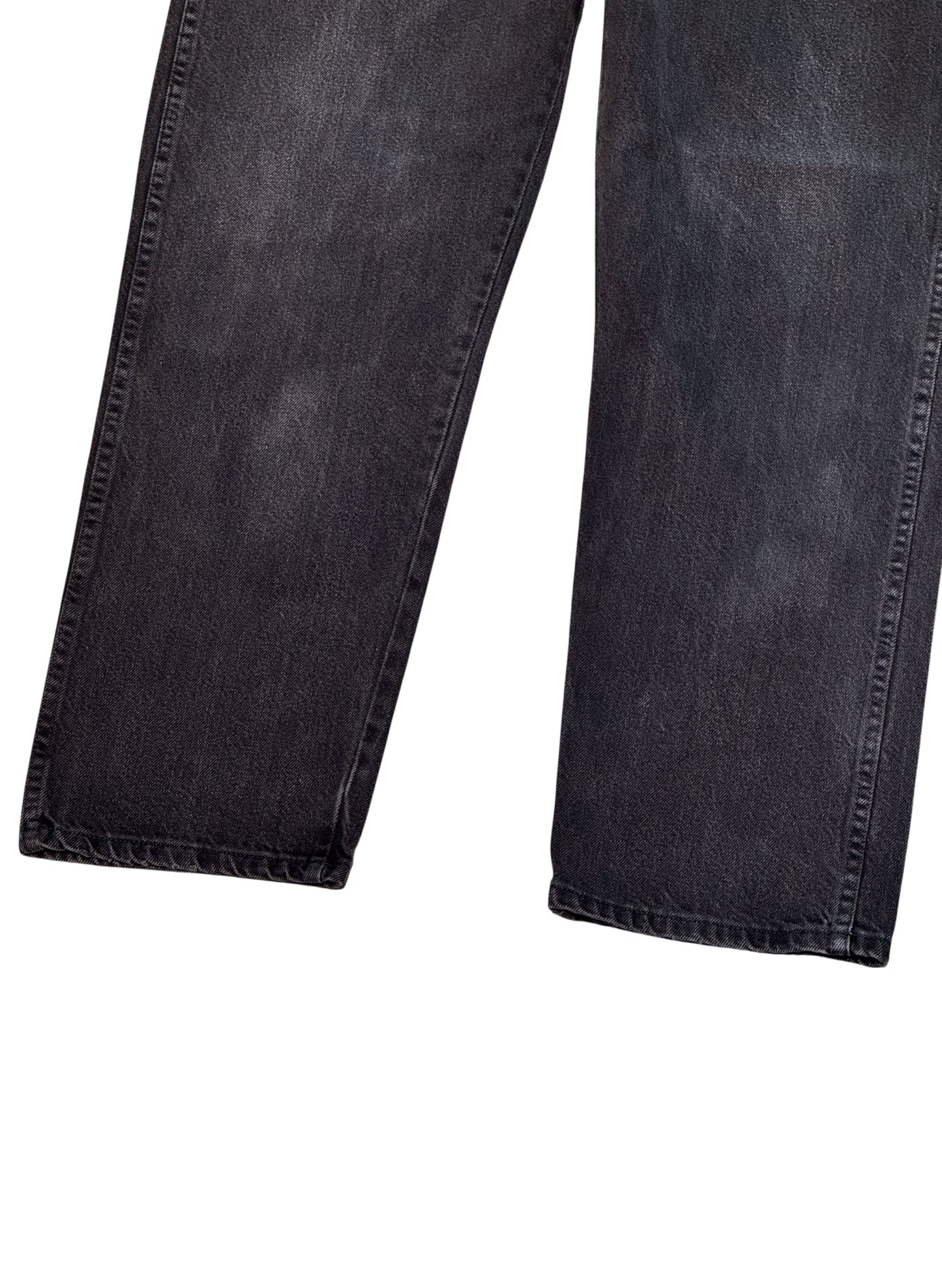 (SUP-493) RUSTLER BLACK FADE DENIM - W38 x L30 - MADE IN MEXICO