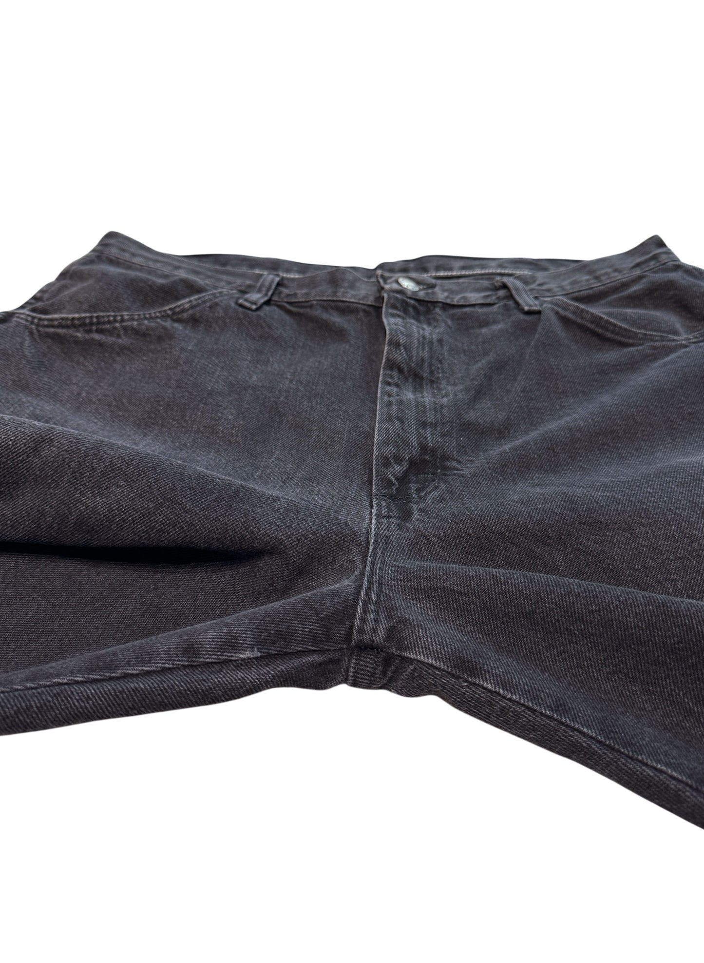 (SUP-493) RUSTLER BLACK FADE DENIM - W38 x L30 - MADE IN MEXICO