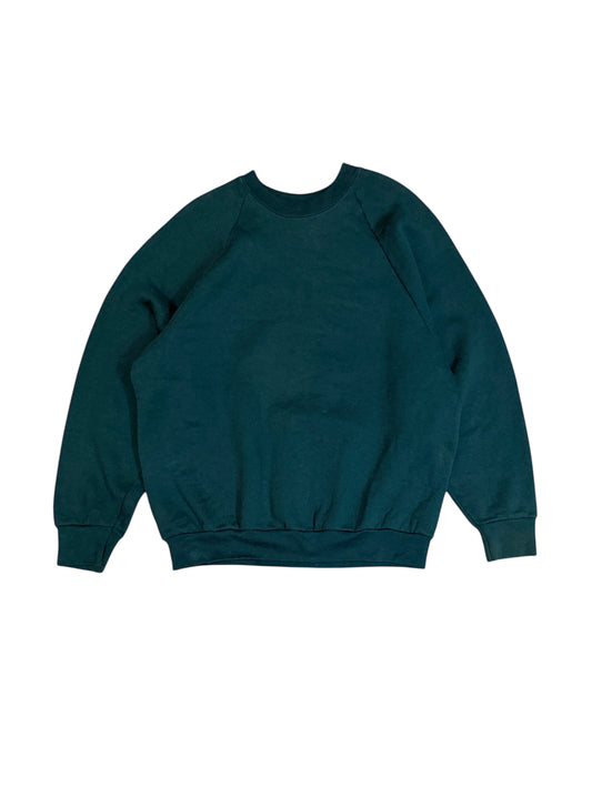 (UD-282) FRUIT OF THE LOOM RAGLAN SLEEVE CREW NECK SWEAT MADE IN CANADA