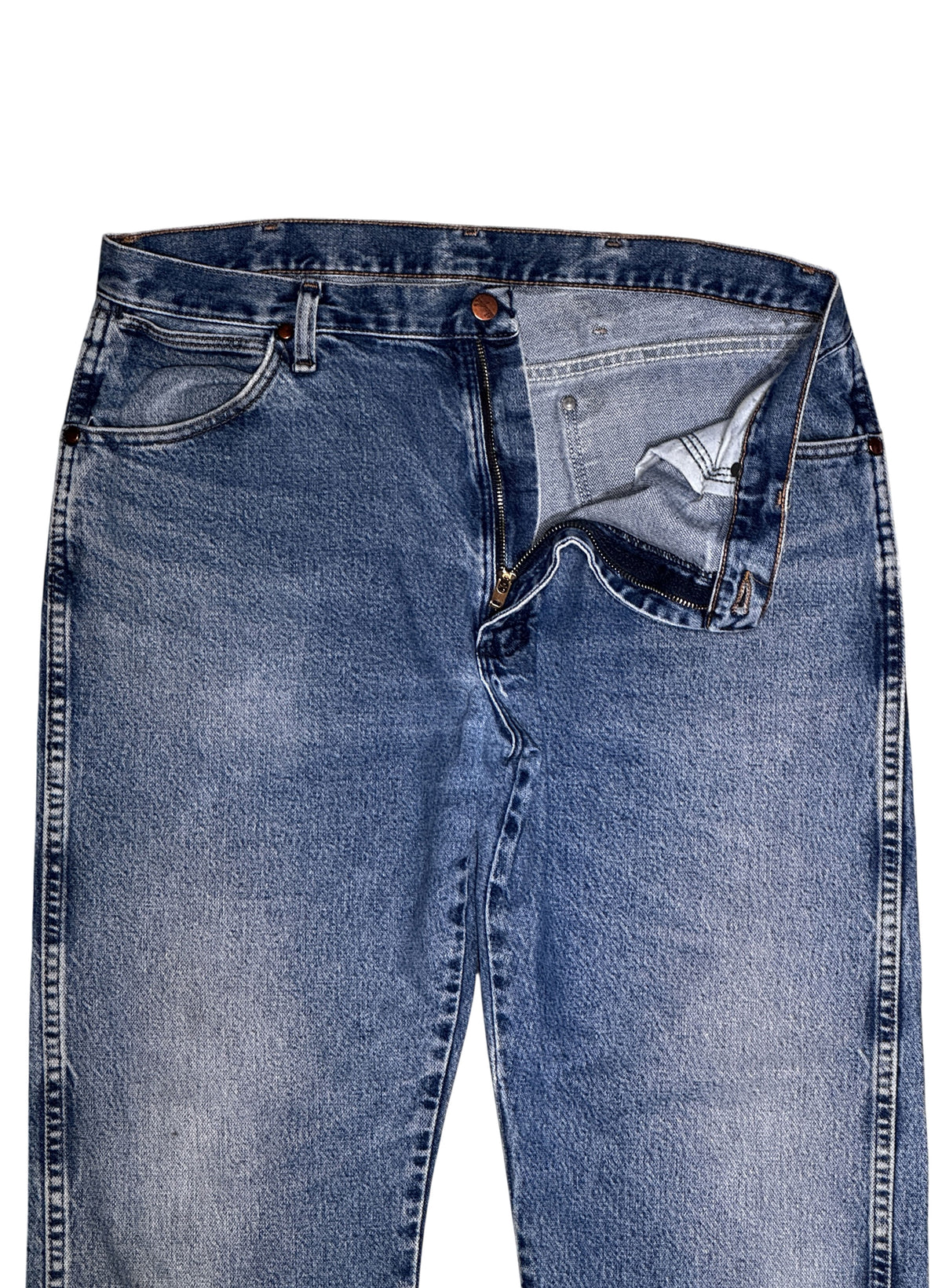 (SUP-827) Wrangler "CUT OFF" DENIM PANTS - MADE IN NICARAGUA