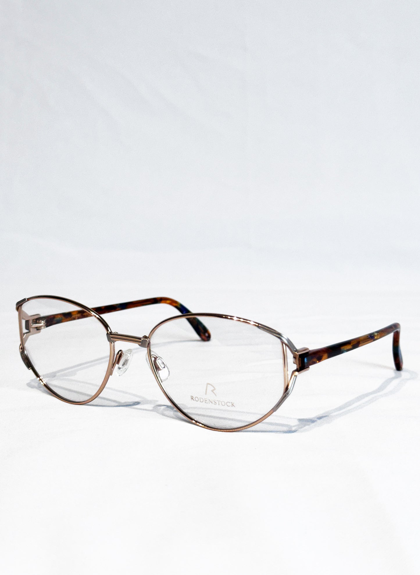 (SUP-768) 90s VINTAGE GOLD FRAME GLASSES - RODENSTOCK