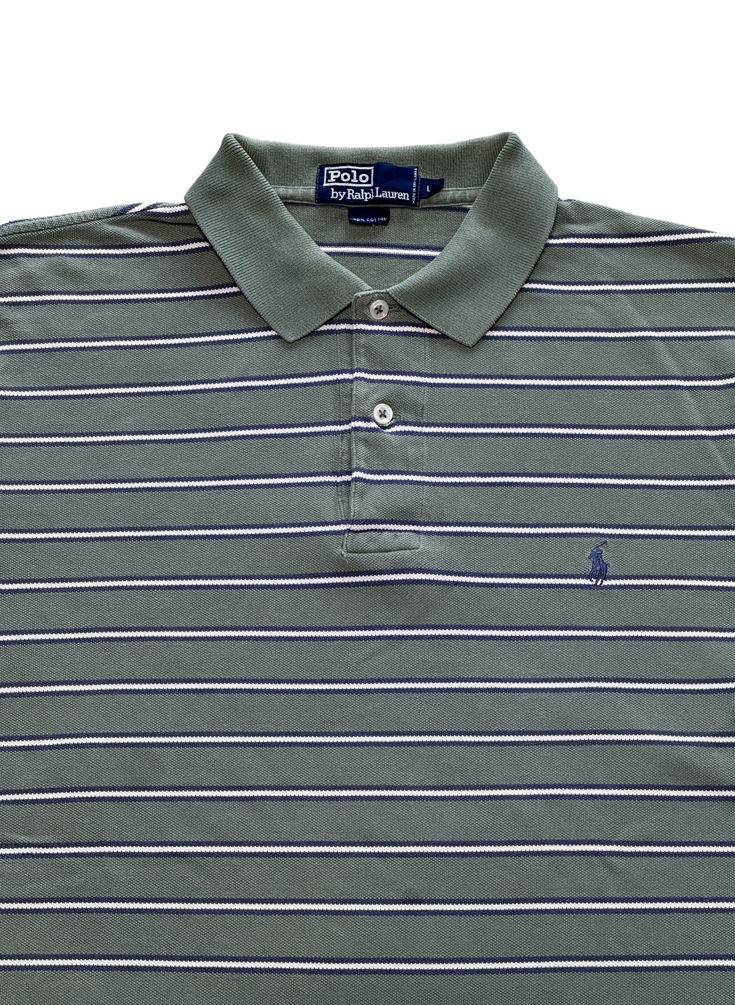 (SUP-704) Polo Ralph Lauren BORDER POLO SHIRT