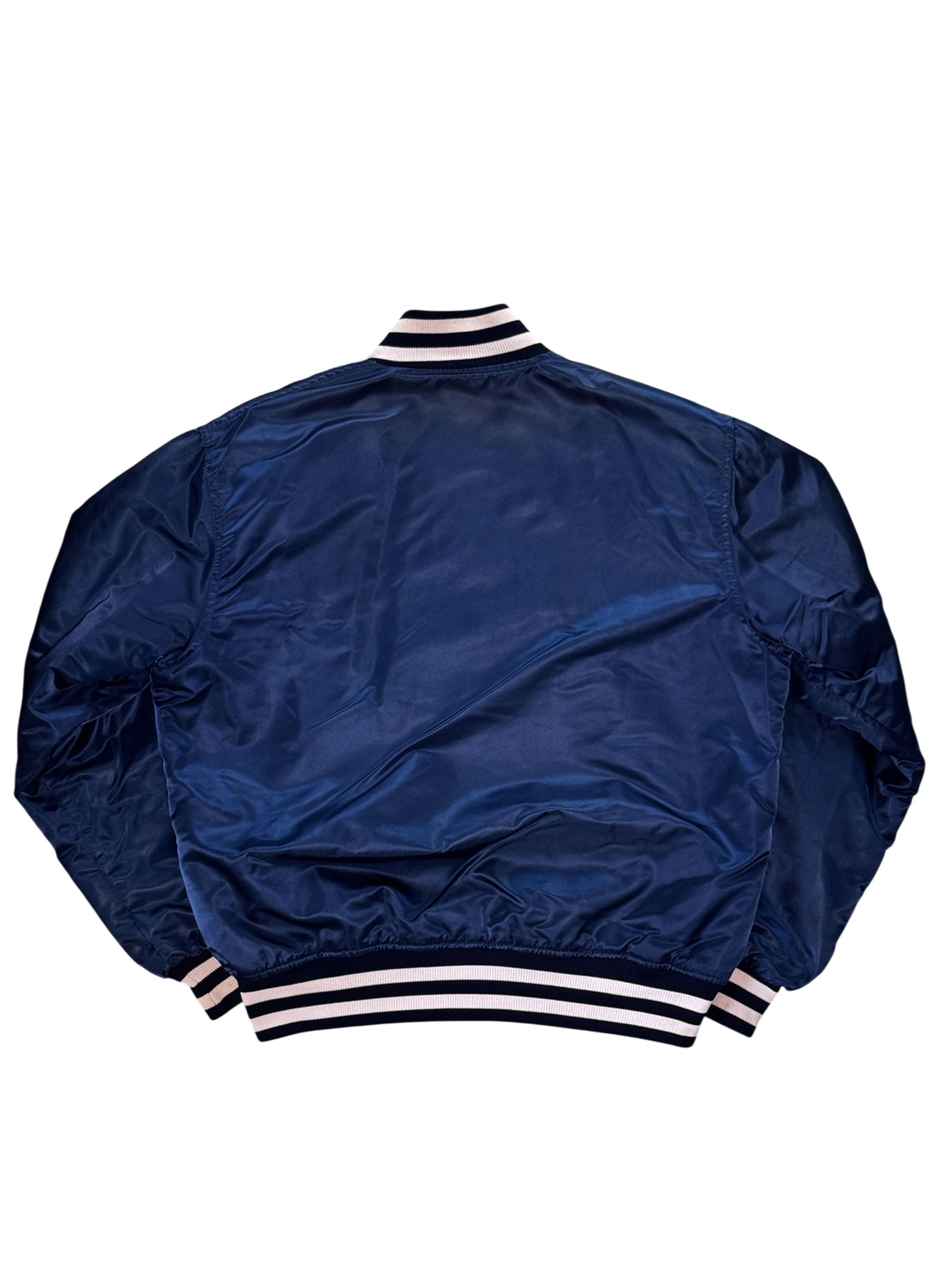 (SUP-774) STARTER NEW YORK YANKEES NYLON STADIUM JACKET (L) - MADE IN U.S.A.