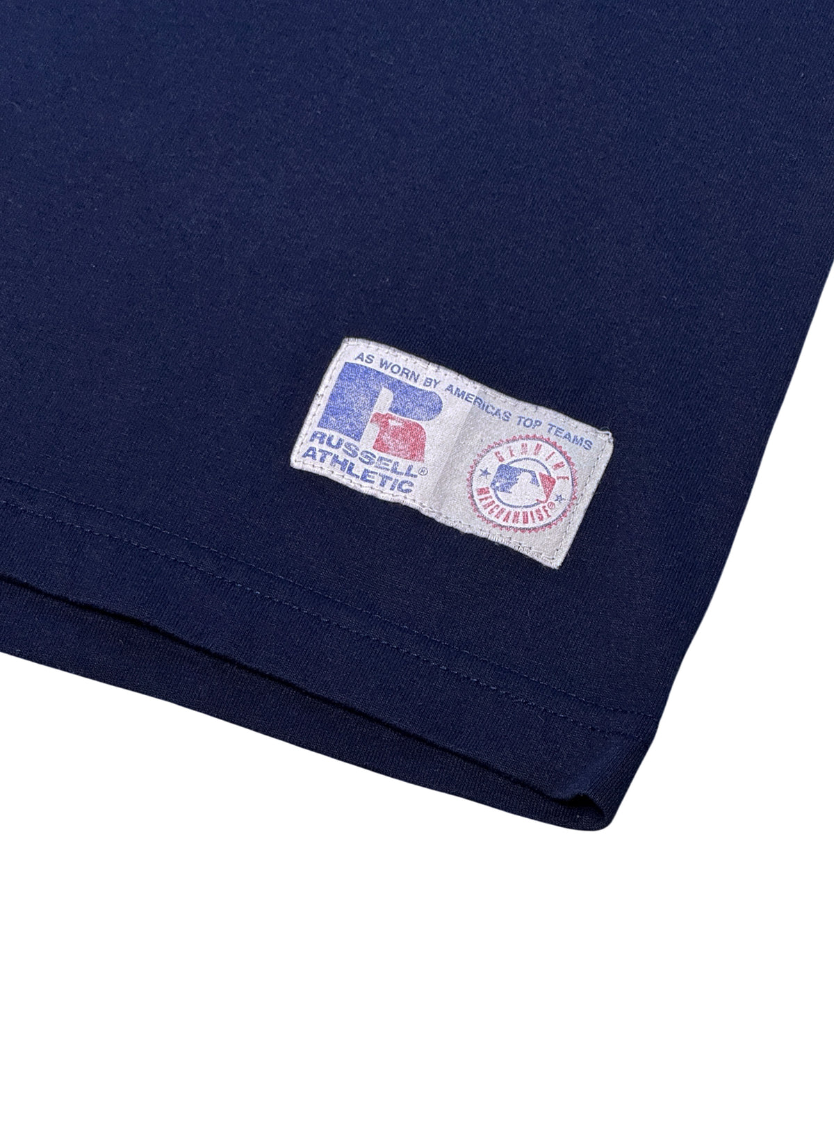 (SUP-815) RUSSELL ATHLETIC MLB 1996 NEW YORK YANKEES V-NECK TEE - MADE IN U.S.A.