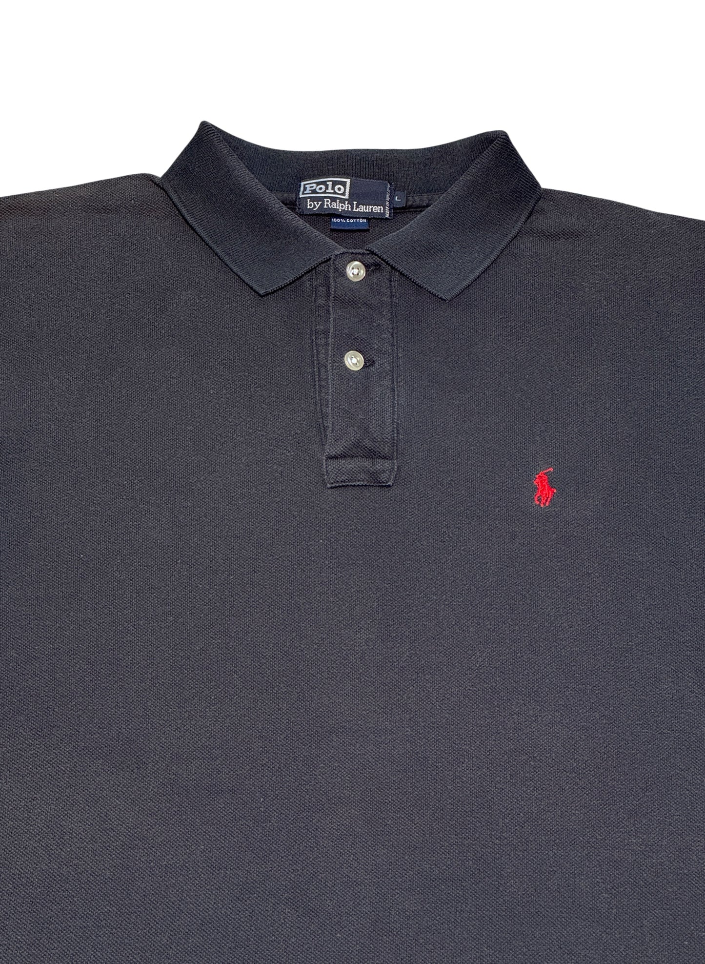 (SUP-697) Polo Ralph Lauren POLO SHIRT - FADE BLACK