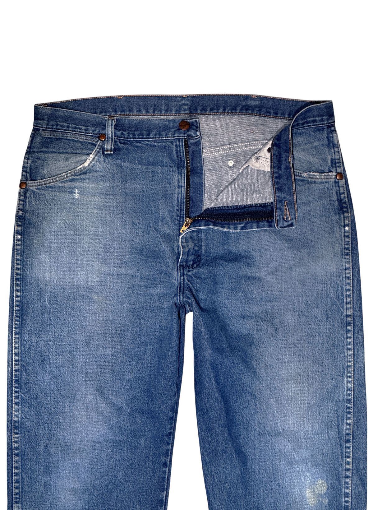 (SUP-826) Wrangler "CUT OFF" DENIM PANTS - MADE IN MEXICO