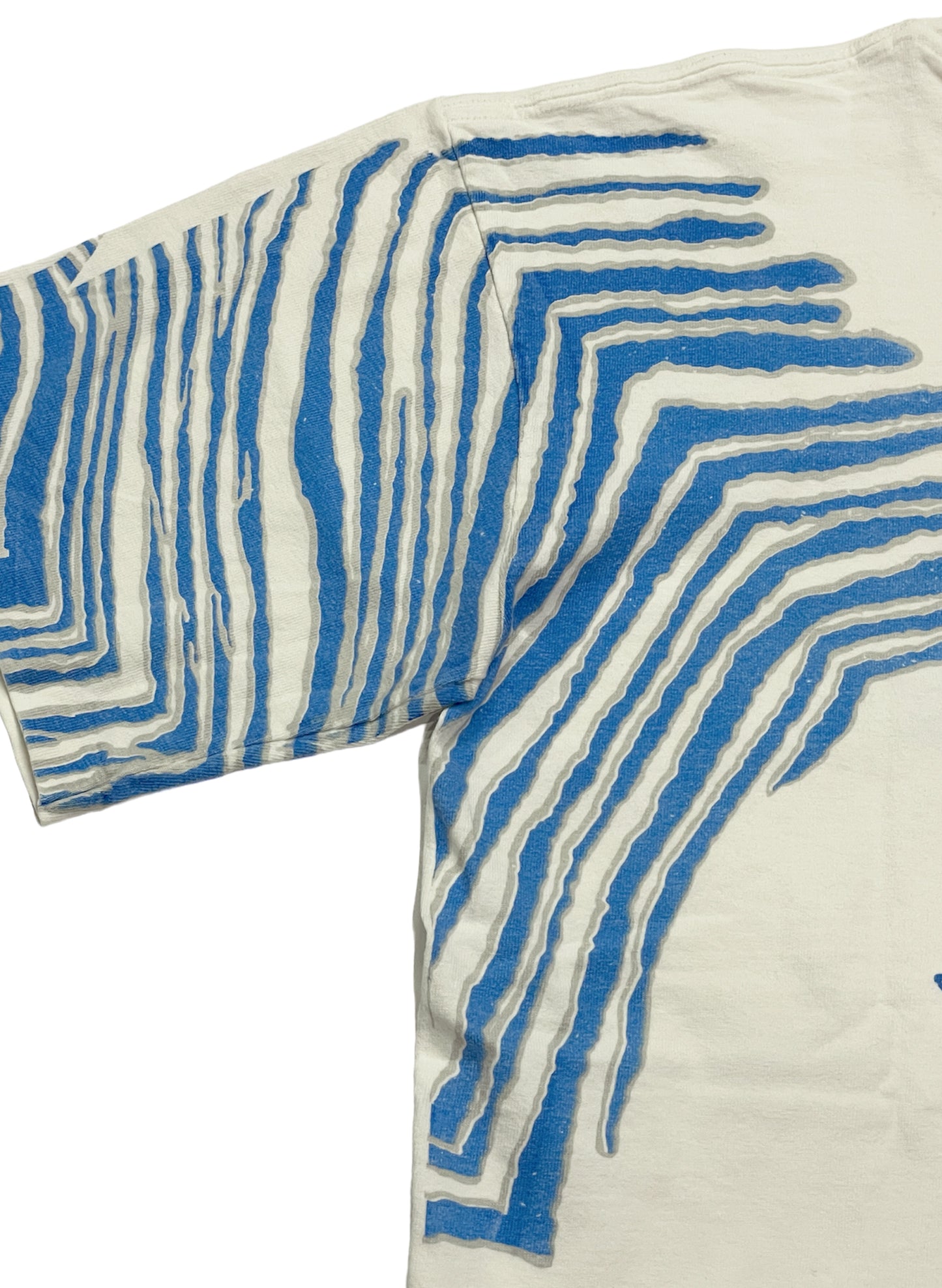 (UD-115) VINTAGE DETROIT LIONS by ZUBAZ T-SHIRT