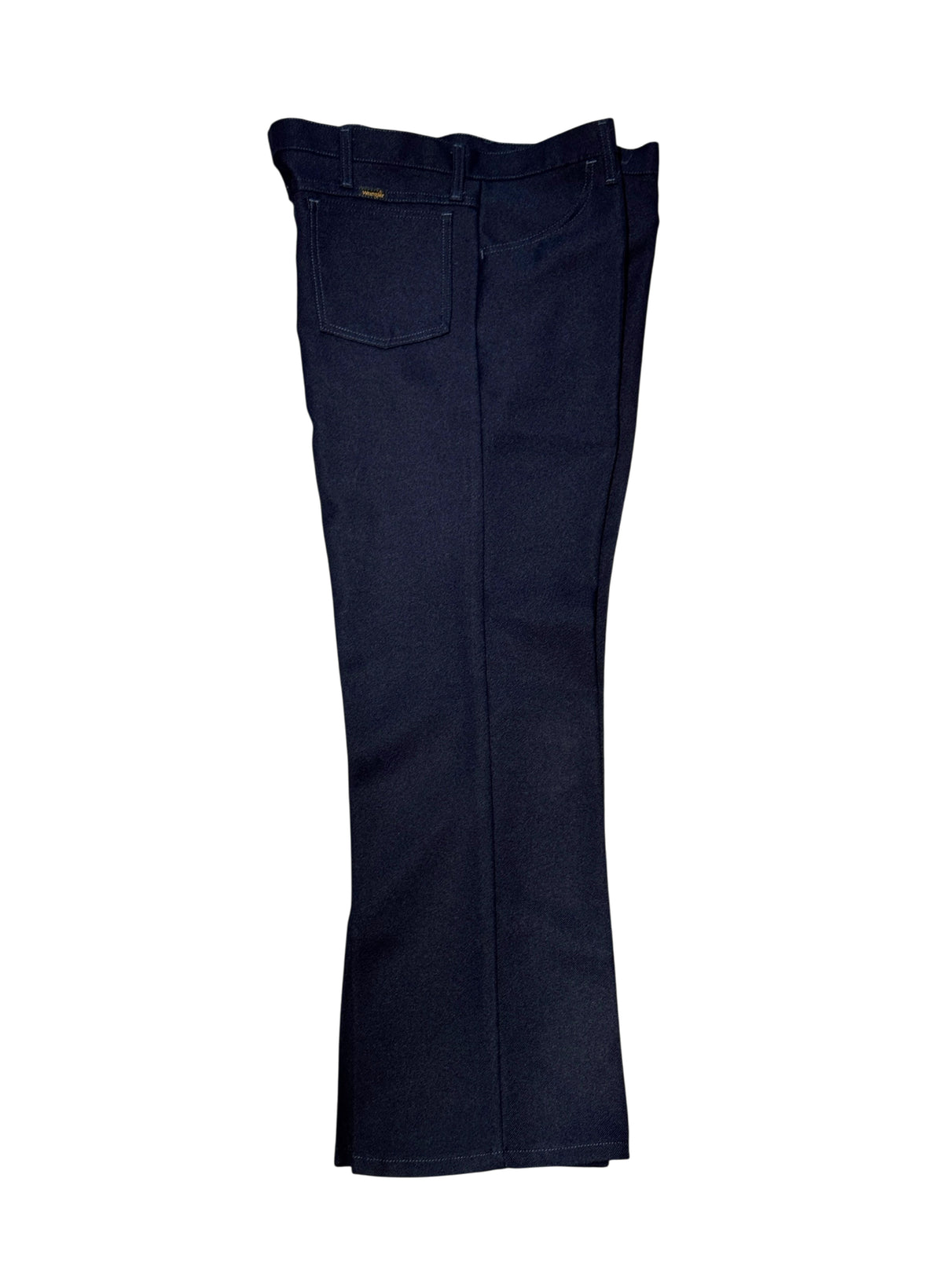 (SUP-823) Wrangler WRANCHER DRESS PANTS - W40 - DARK NAVY - MADE IN MEXICO