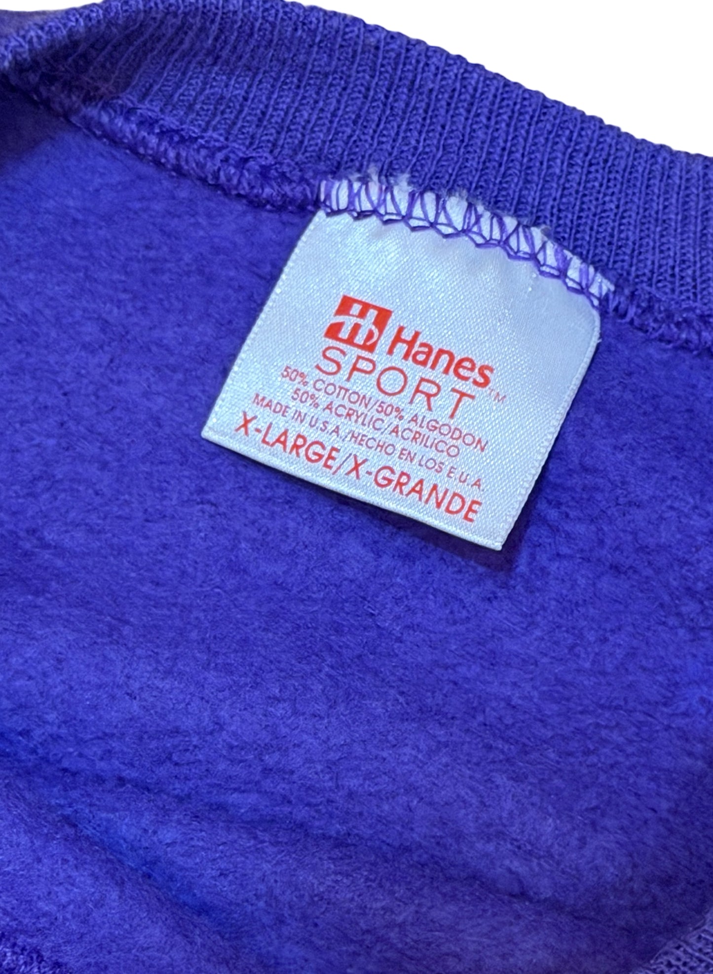 (UD-281) Hanes SPORT RAGLAN SLEEVE CREW NECK MADE IN USA