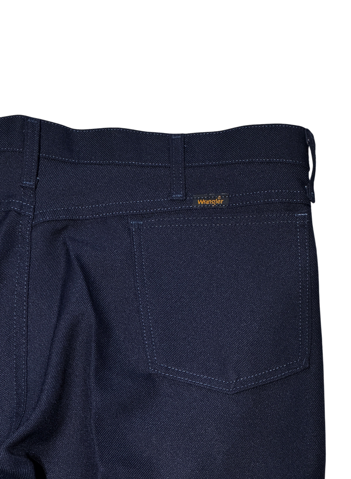 (SUP-823) Wrangler WRANCHER DRESS PANTS - W40 - DARK NAVY - MADE IN MEXICO
