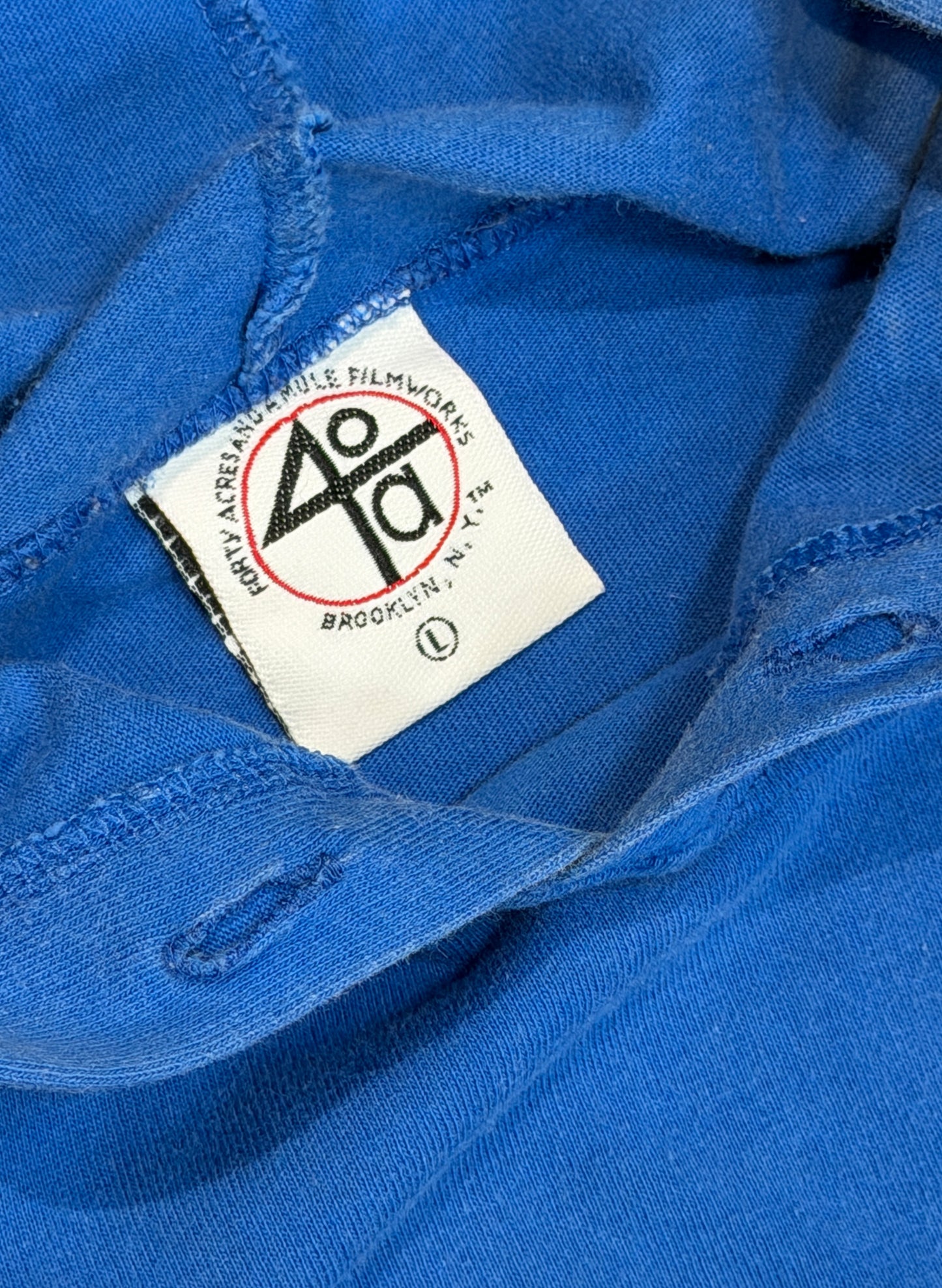 (UD-298) 90's 40 ACRES HOODIE LS T-SHIRT